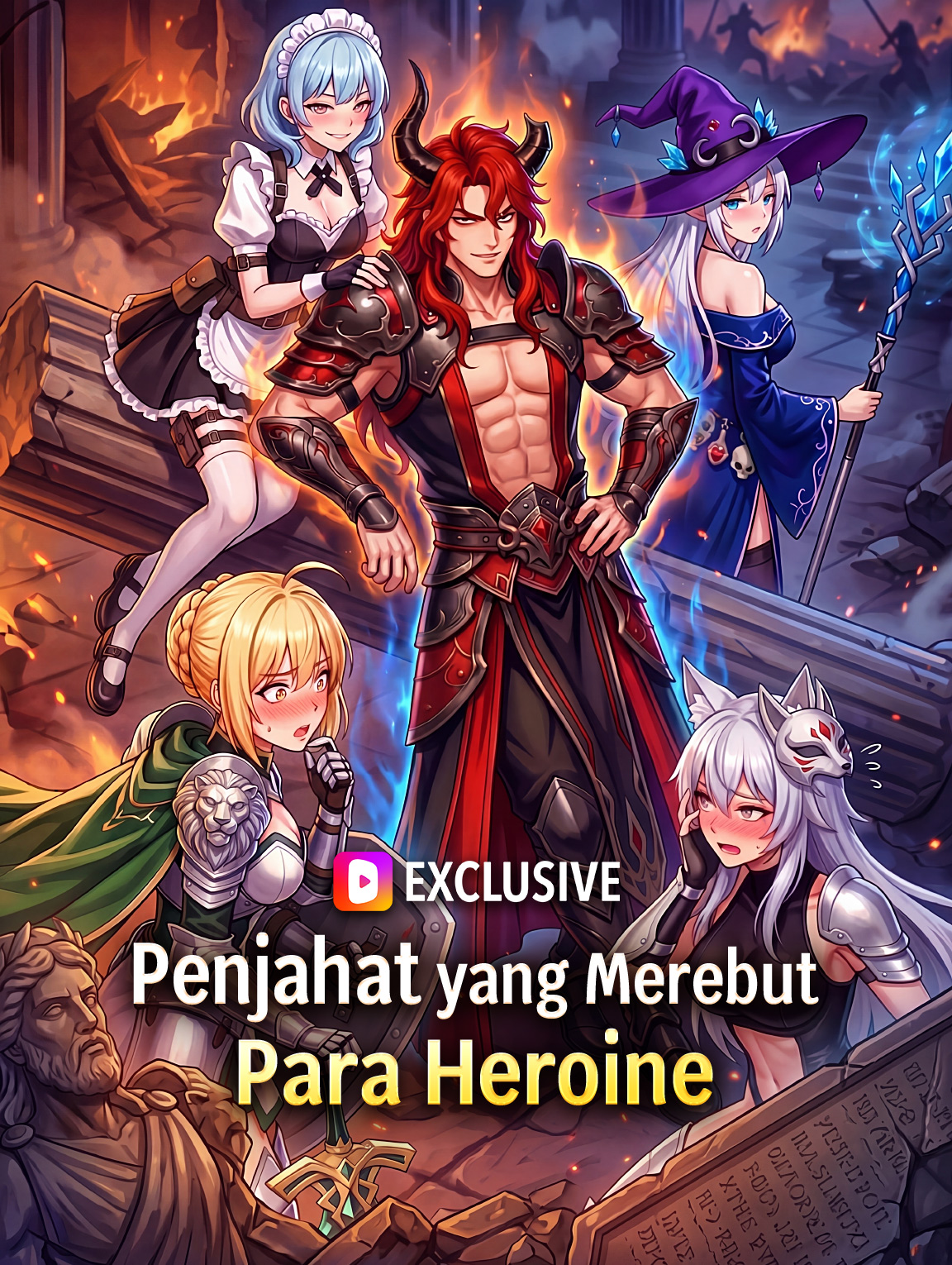 Penjahat yang Merebut Para Heroine