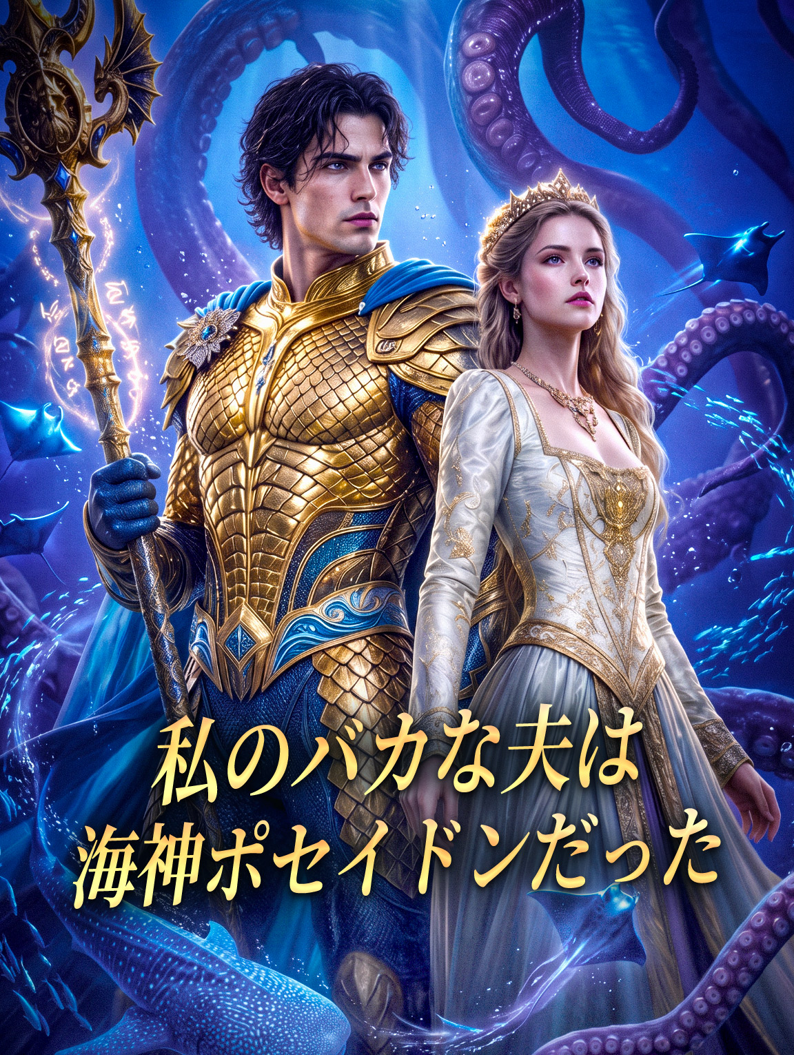 私のバカな夫は海神ポセイドンだった poster