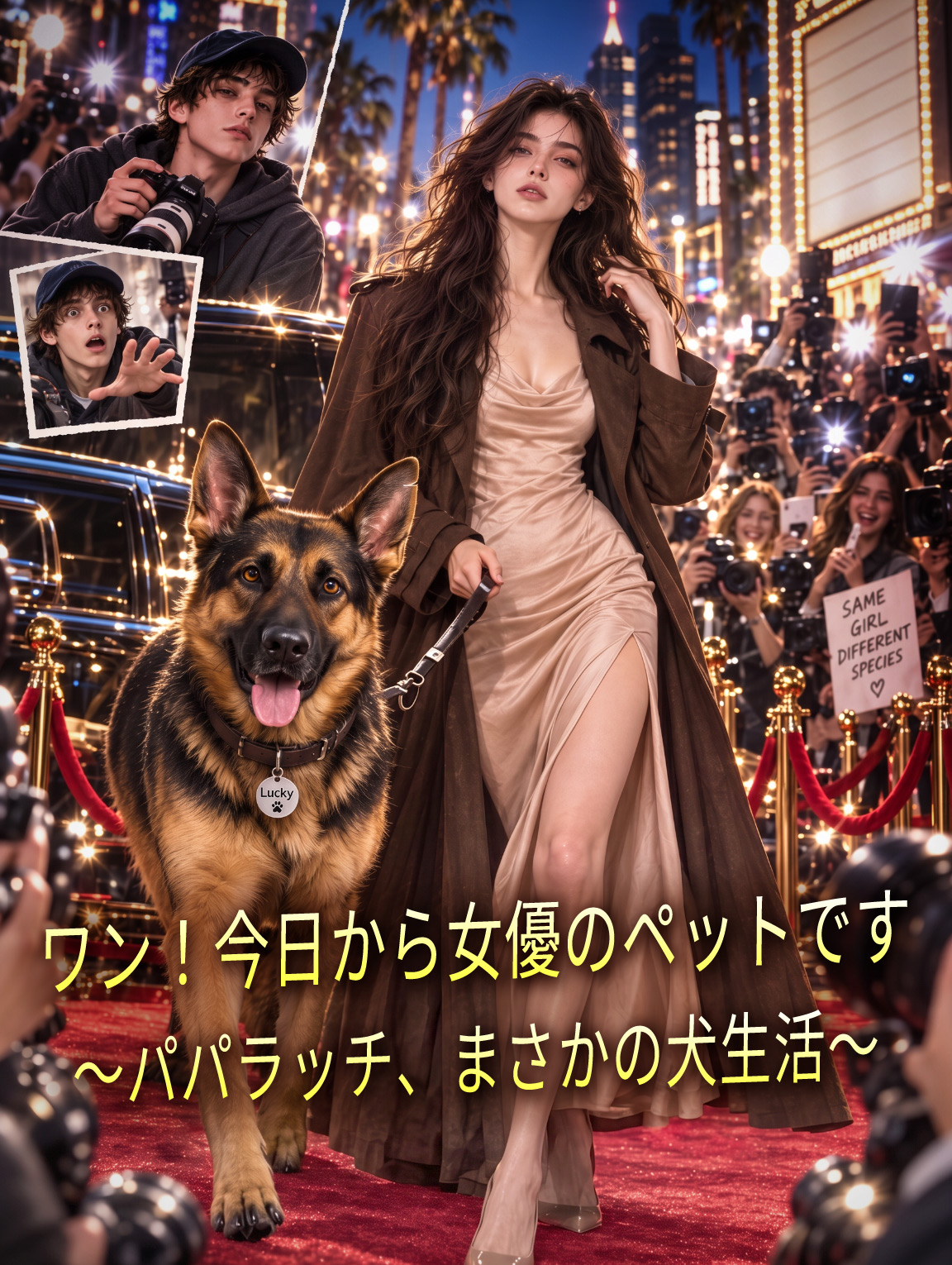 ワン!今日から女優のペットです～パパラッチ、まさかの犬生活～