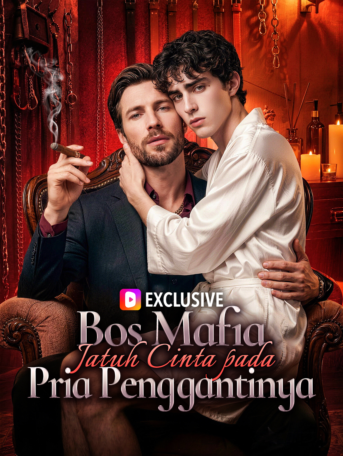 Bos Mafia Jatuh Cinta pada Pria Penggantinya