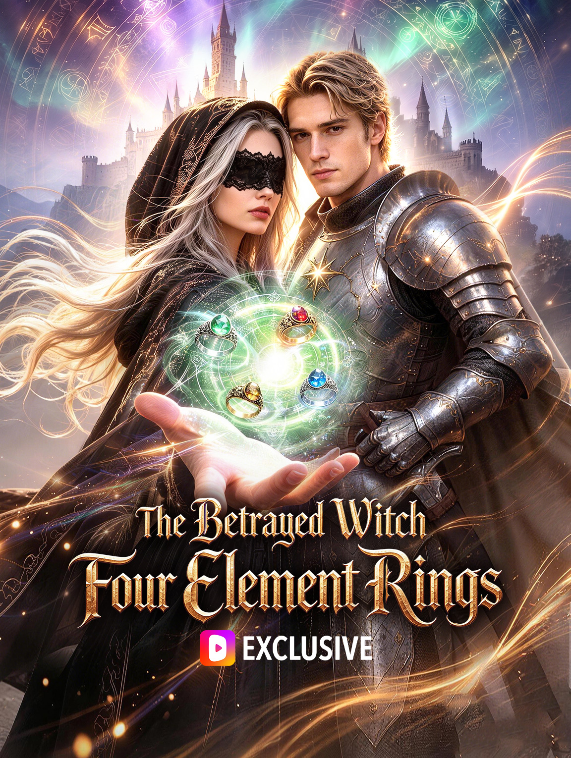 The Betrayed Witch: Four Element Rings
