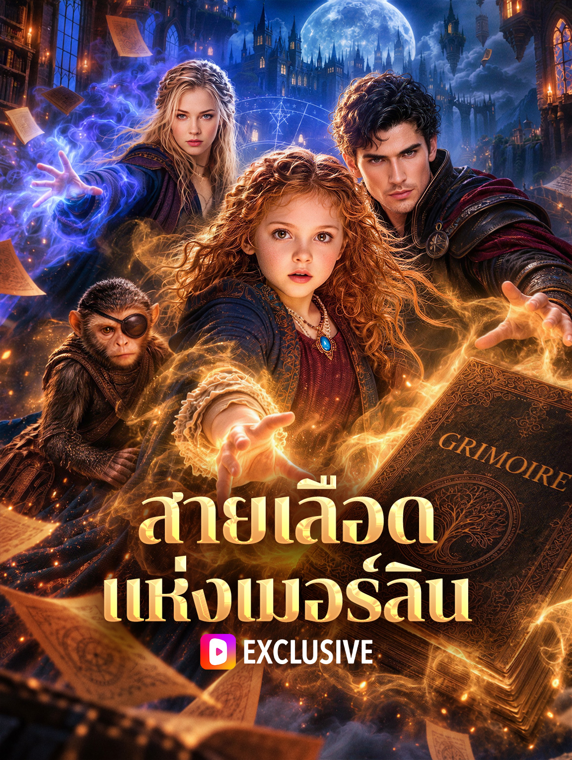 สายเลือดแห่งเมอร์ลิน(พากย์เสียง)