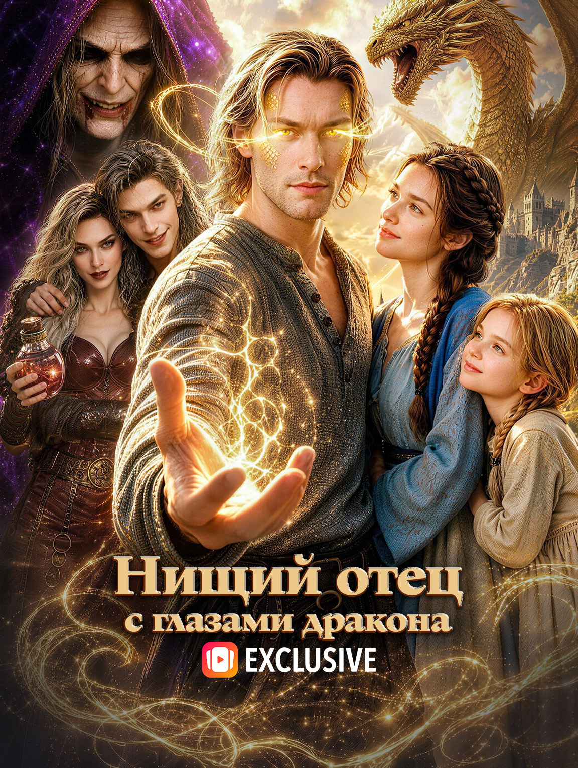 Нищий отец с глазами дракона