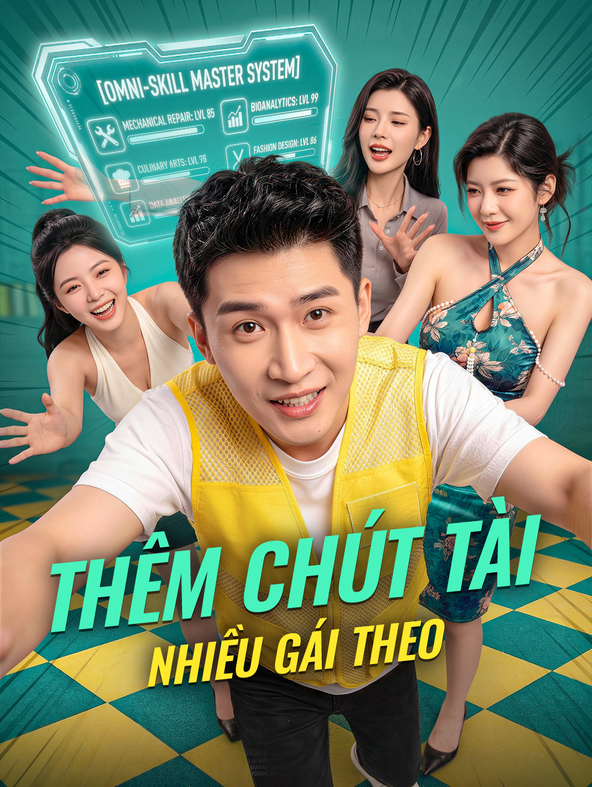Thêm Chút Tài, Nhiều Gái Theo poster
