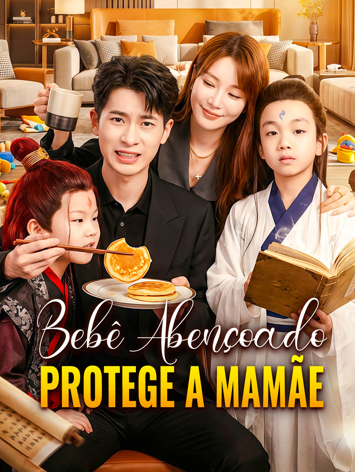 Bebê Abençoado Protege a Mamãe