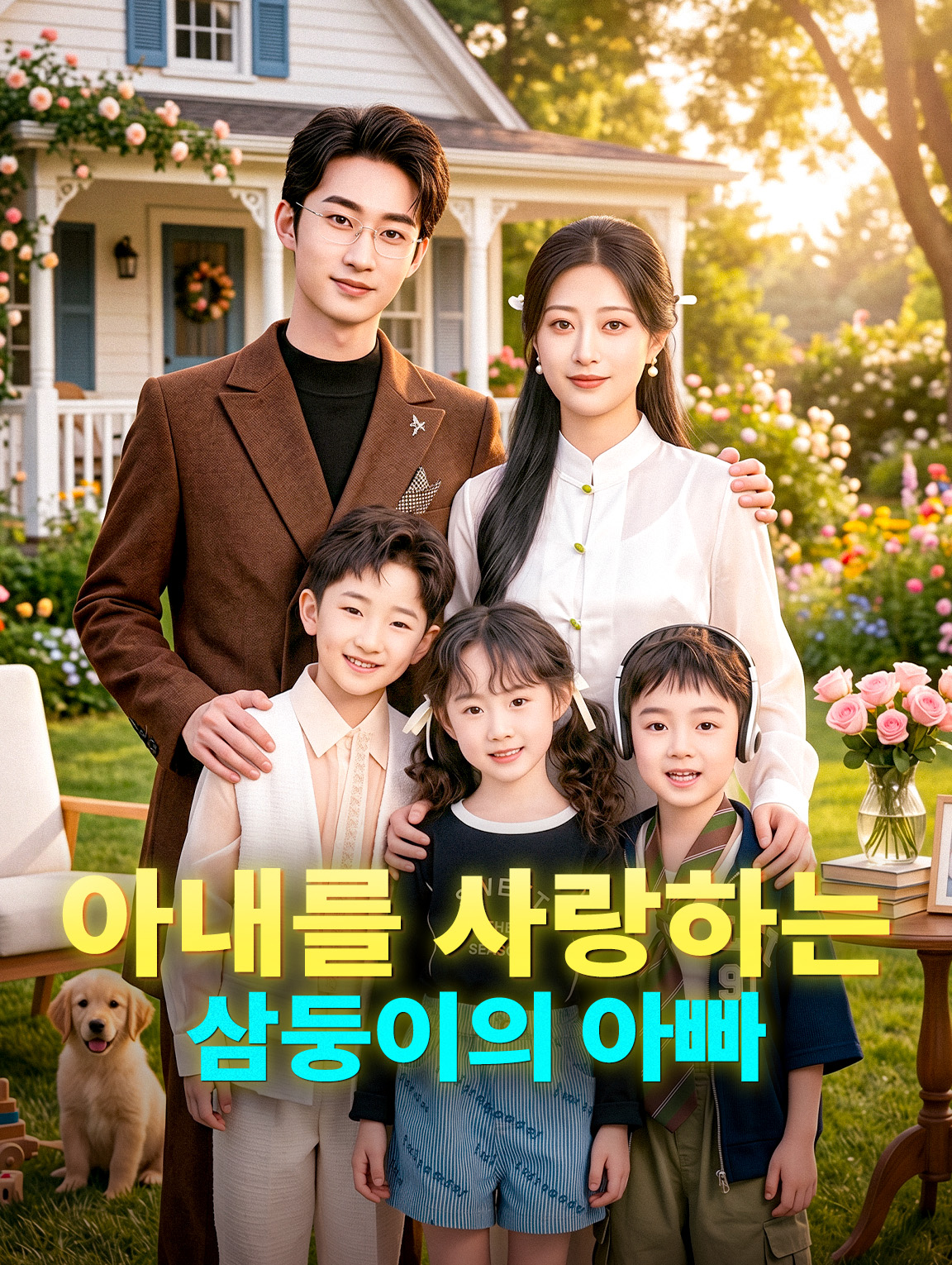 아내를 사랑하는 삼둥이의 아빠