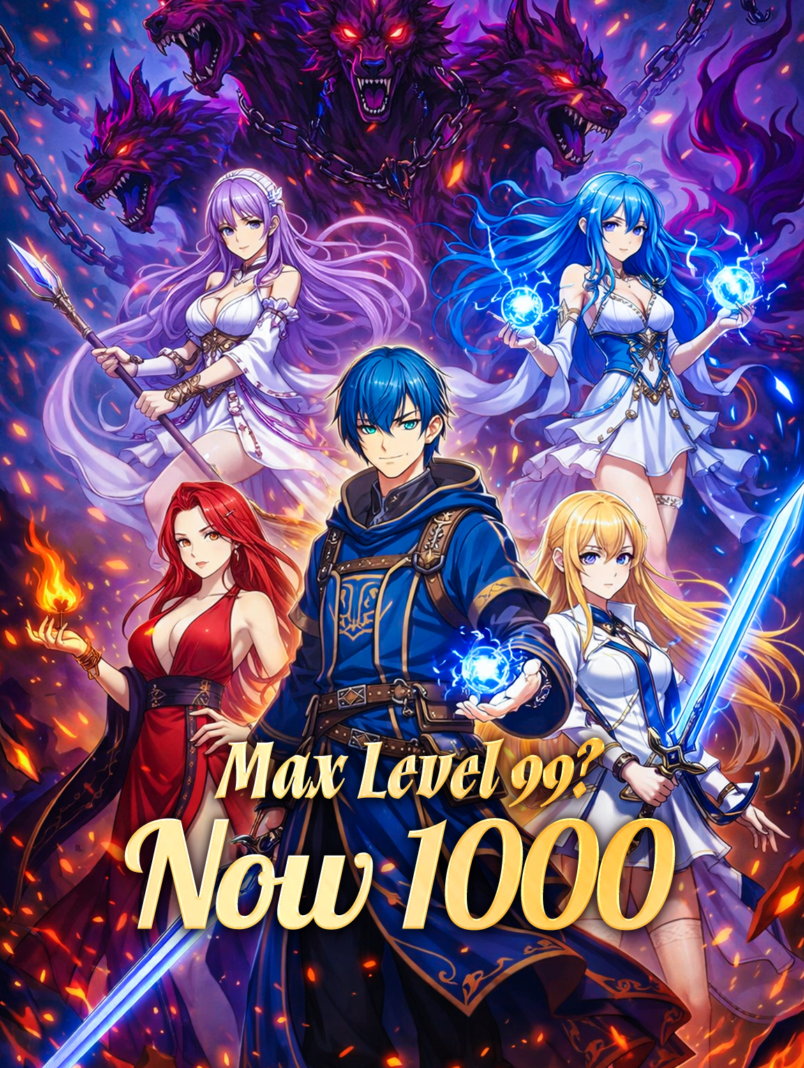 Max Level 99? Now 1000(Dubbed)