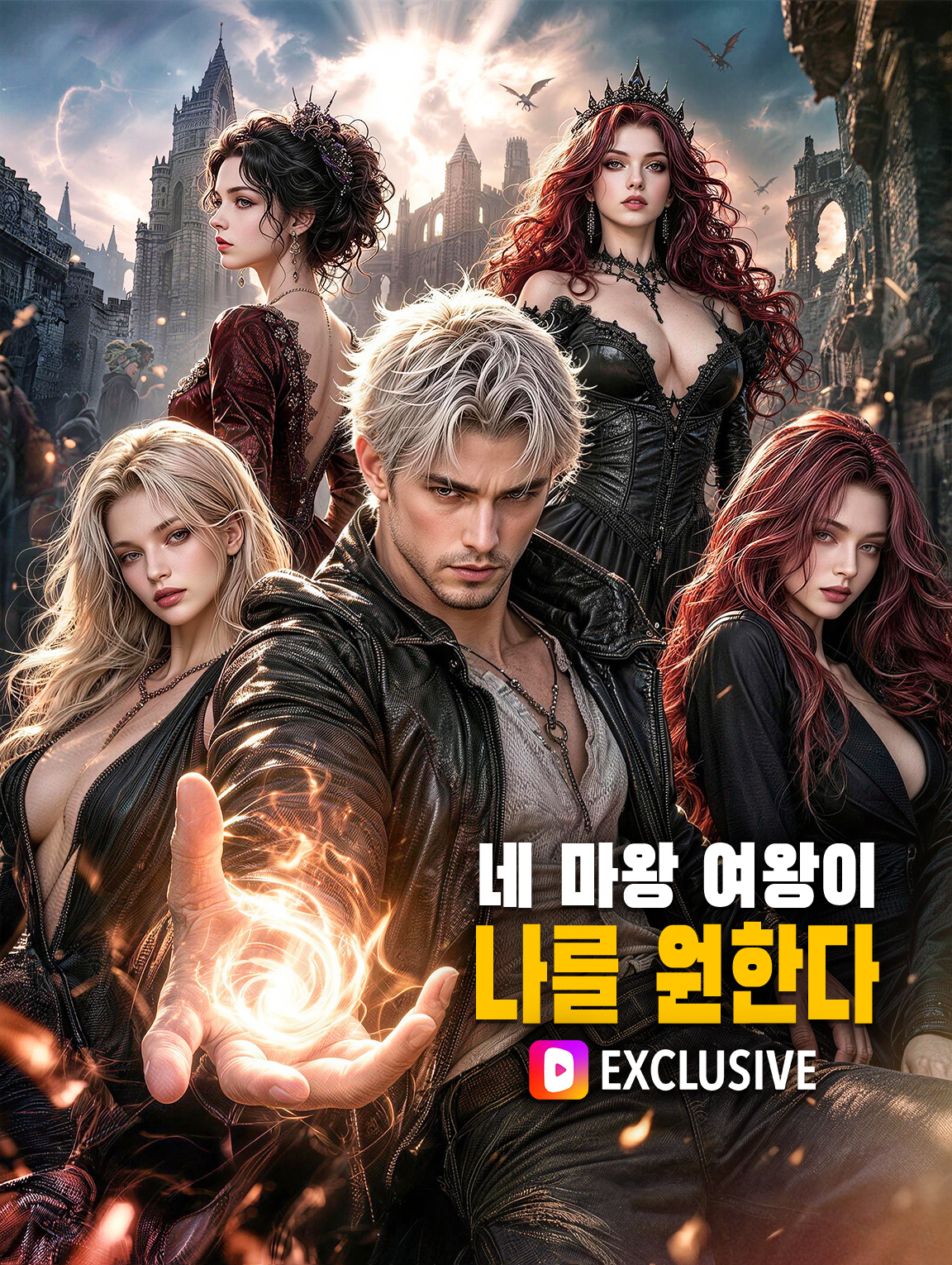 네 마왕 여왕이 나를 원한다(더빙)