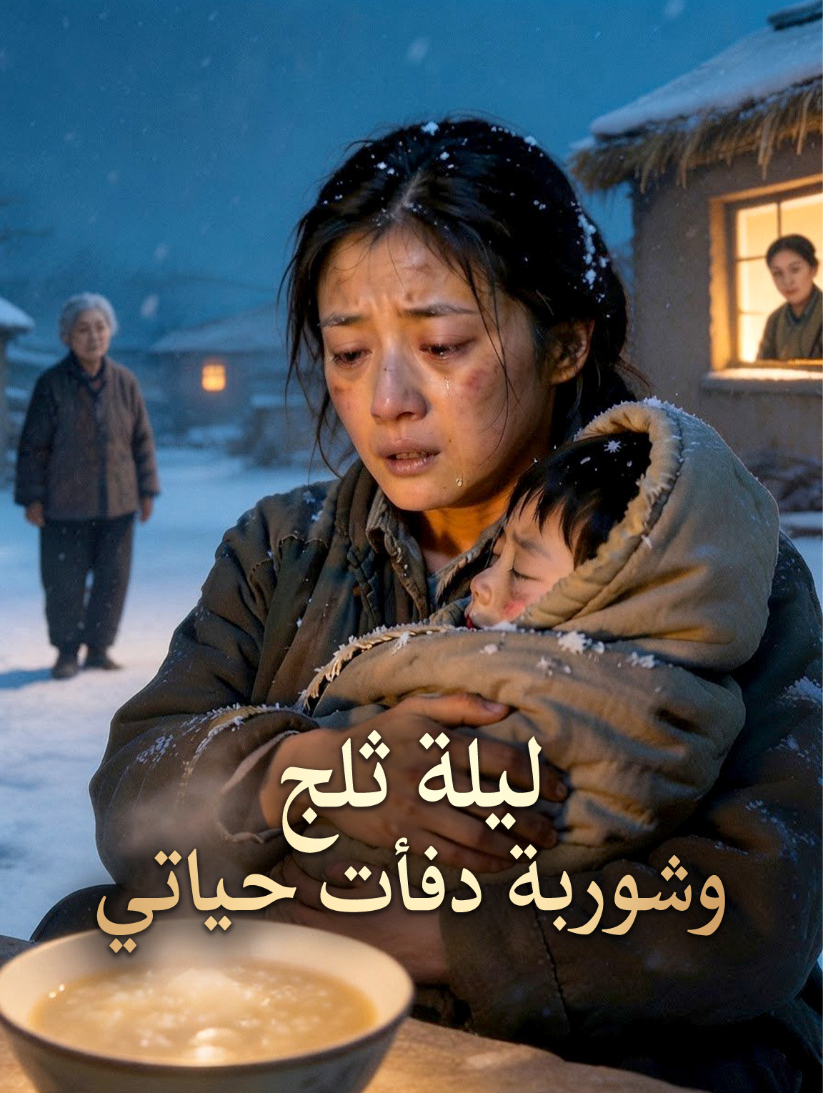 ليلة ثلج وشوربة دفأت حياتي
