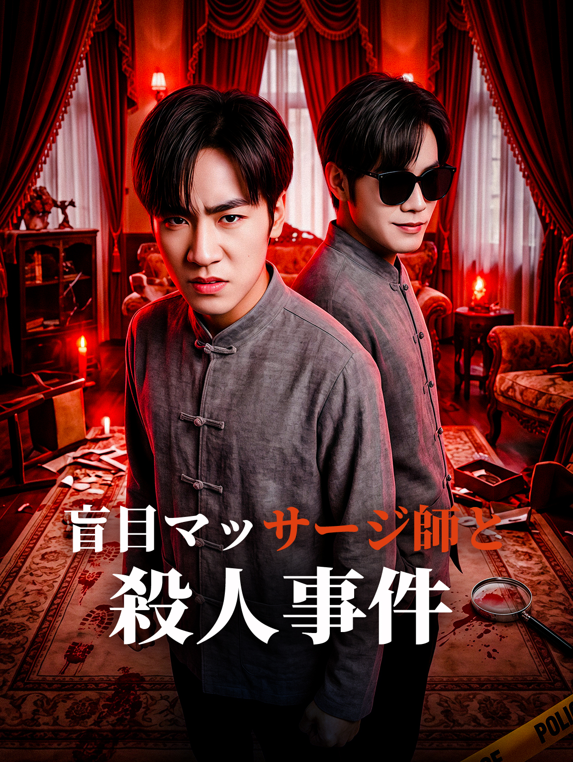 盲目マッサージ師と殺人事件
