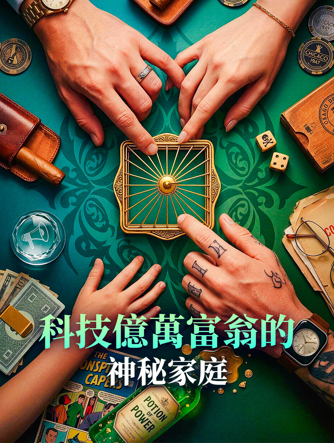 科技億萬富翁的神秘家庭
