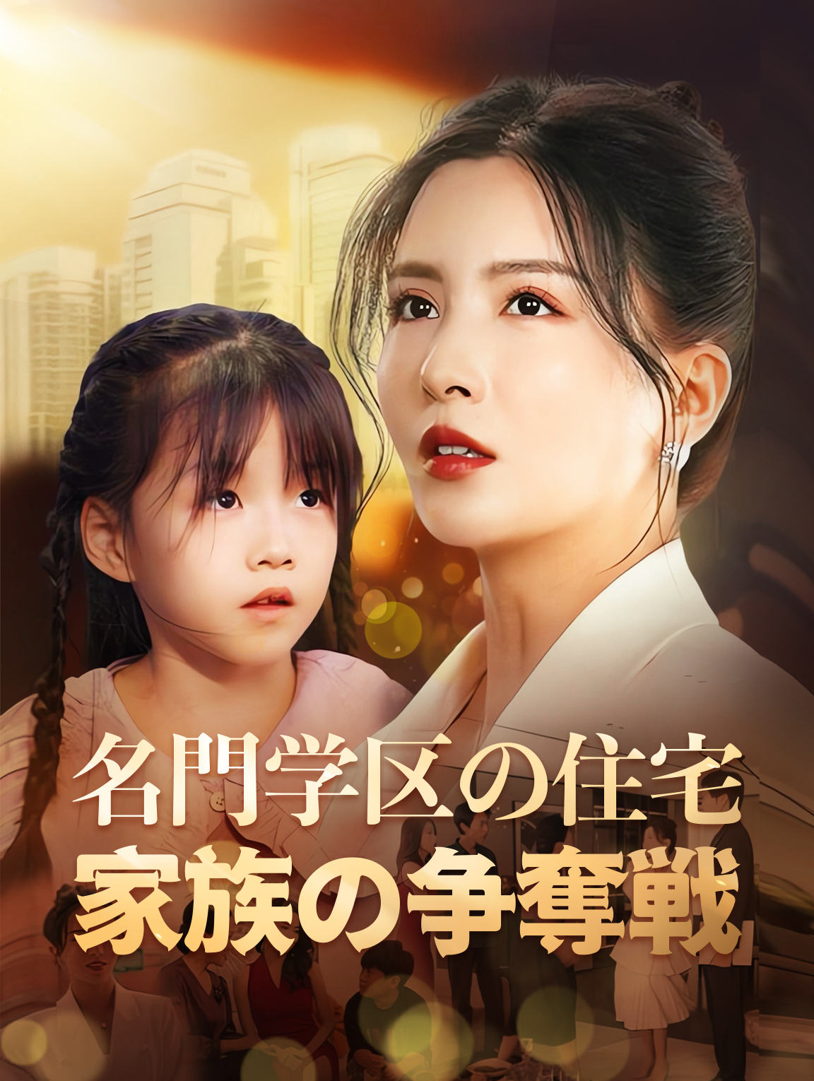 名門学区の住宅 家族の争奪戦