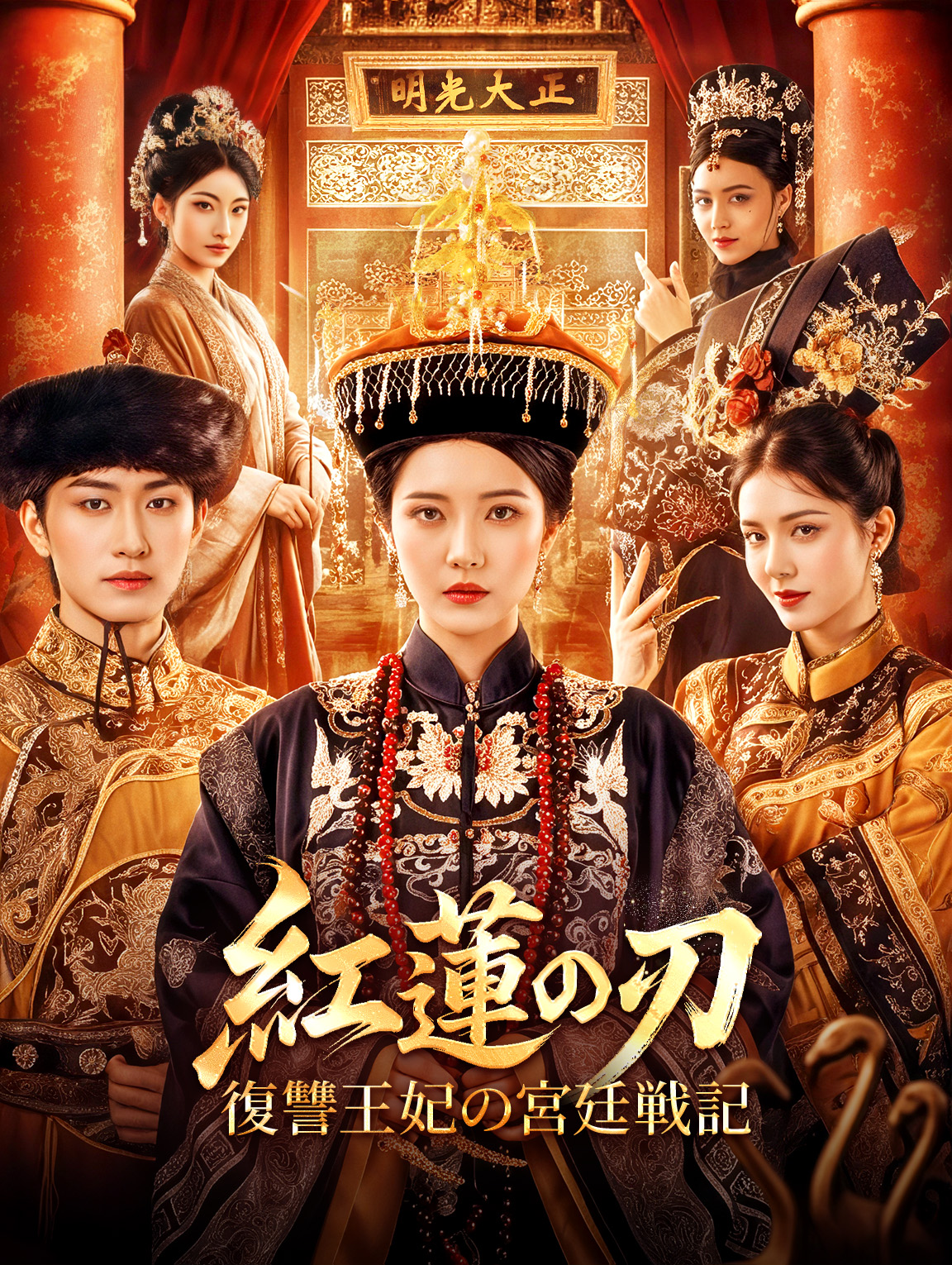 紅蓮の刃～復讐王妃の宮廷戦記～