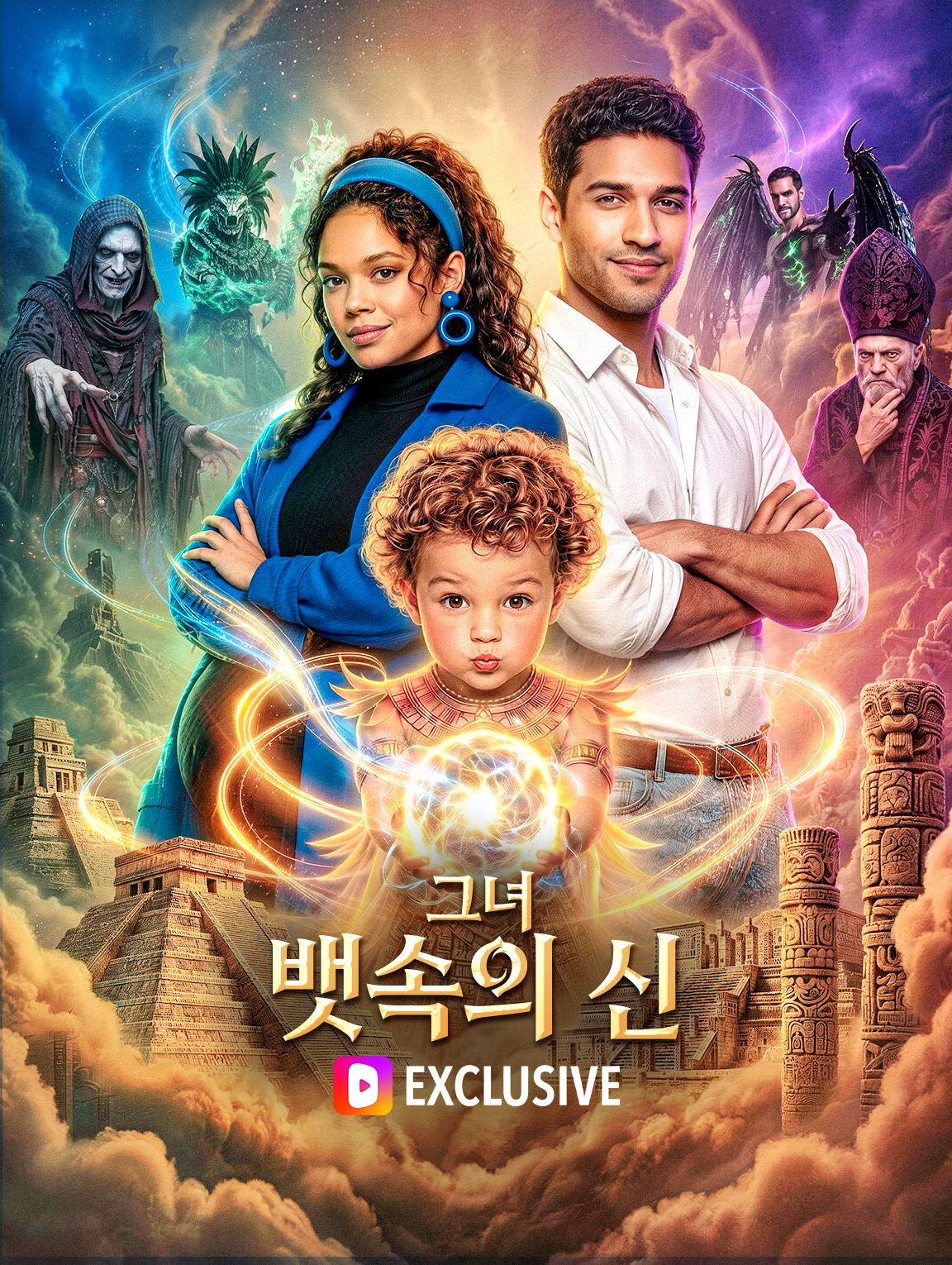 그녀 뱃속의 신