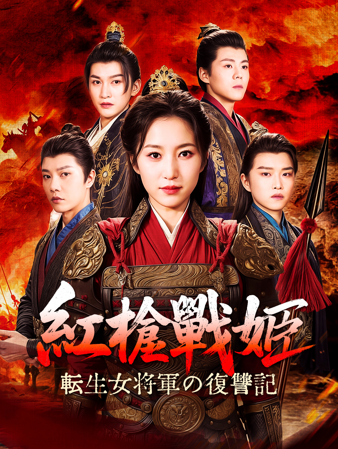 紅槍戦姫転生女将軍の復讐記