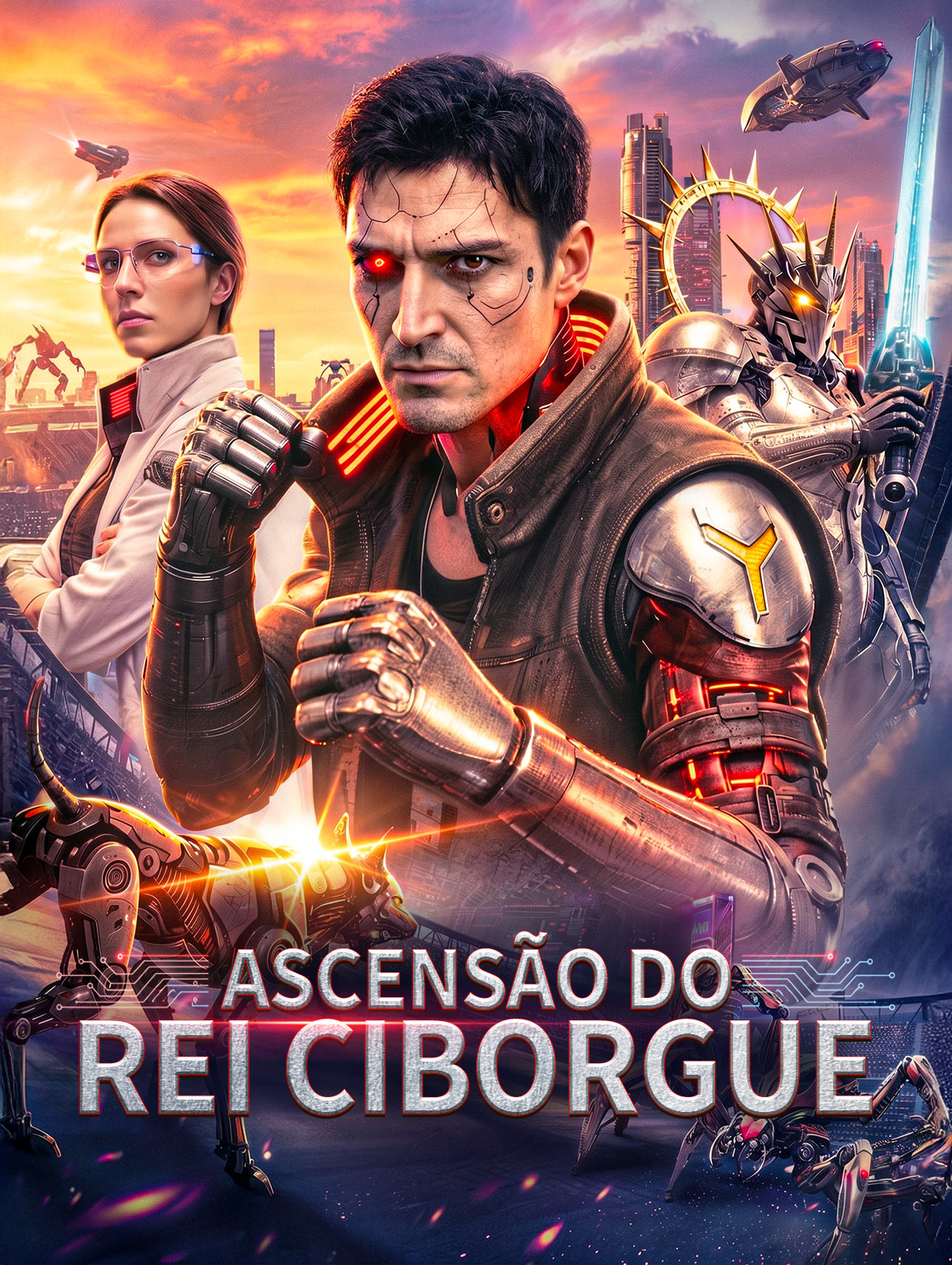 Ascensão do Rei Ciborgue(Dublado)