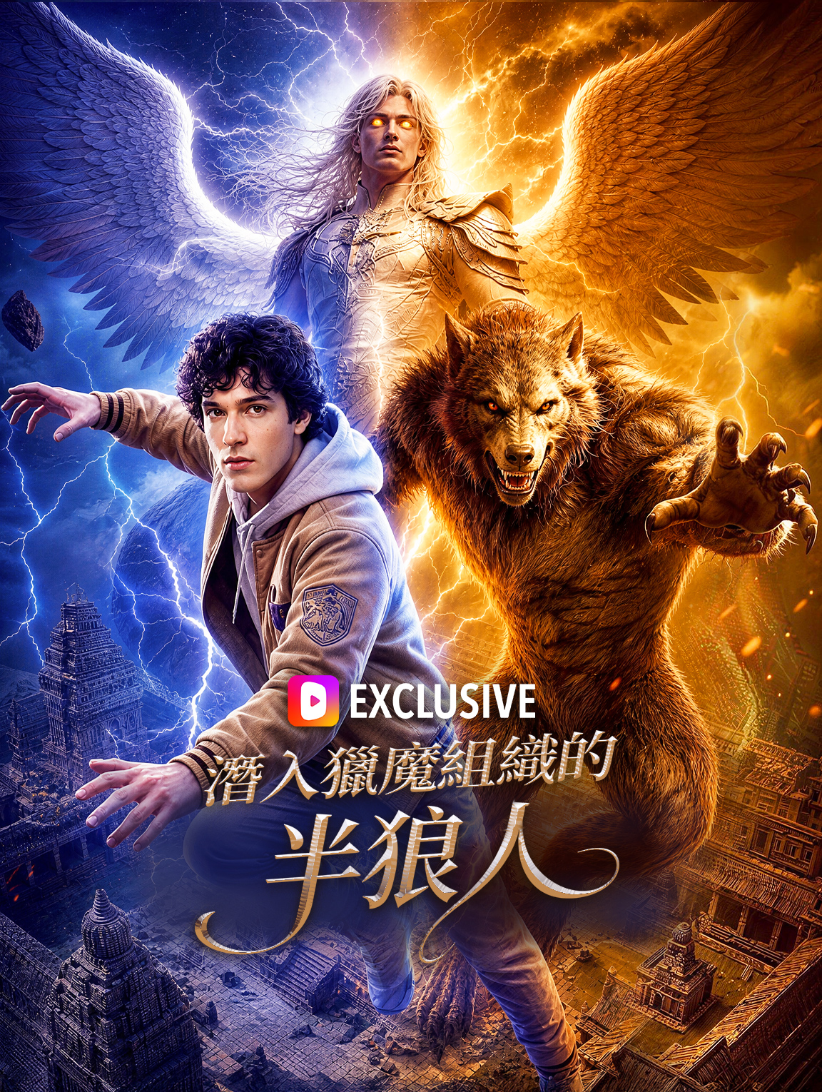 潛入獵魔組織的半狼人