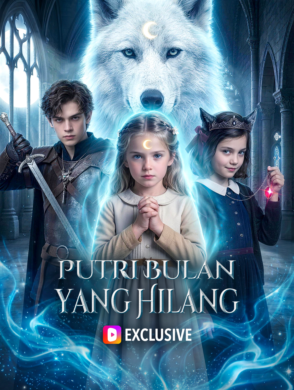 Poster Putri Bulan yang Hilang(Sulih Suara)