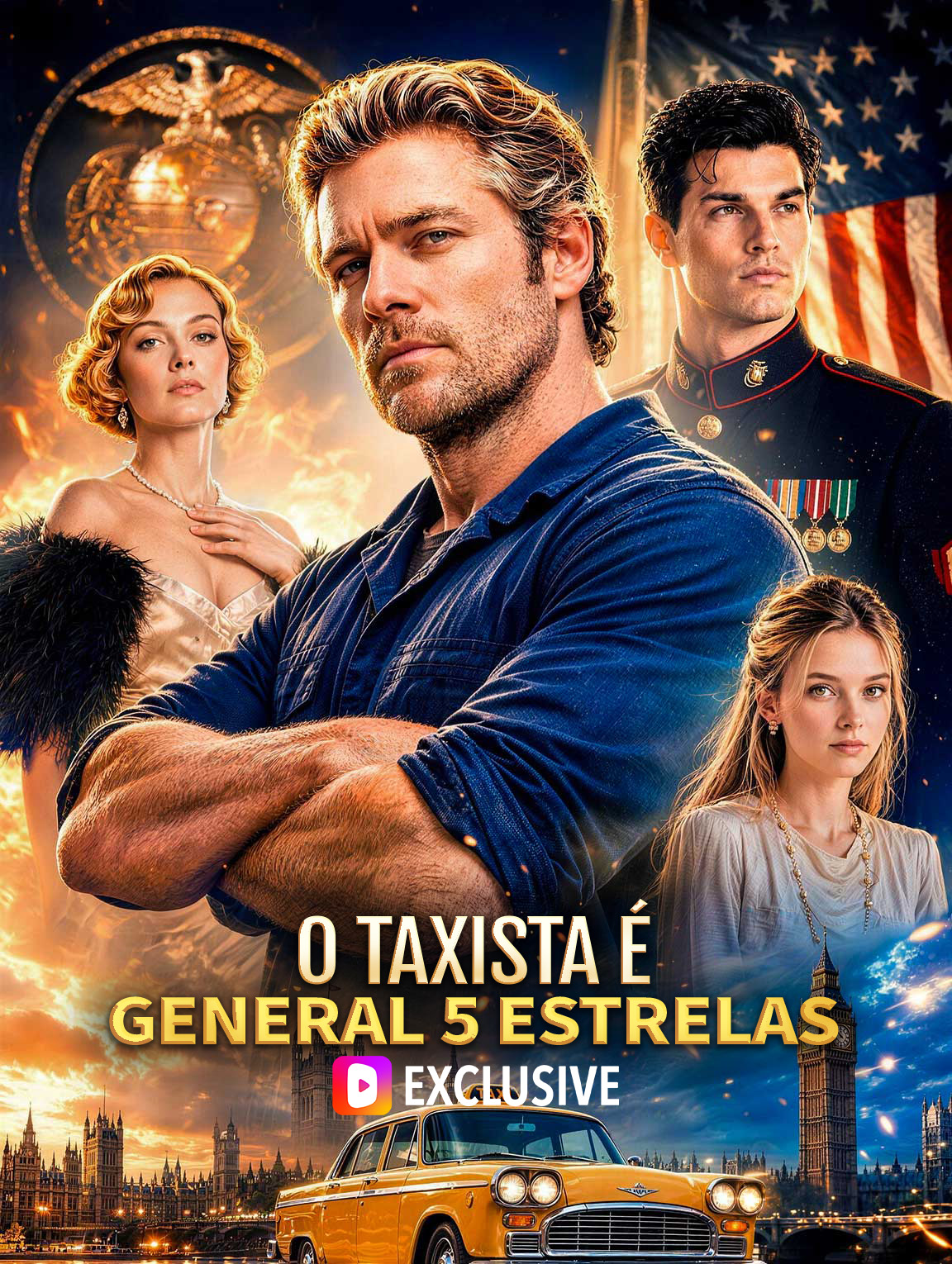 O Taxista é General 5 Estrelas(Dublado)