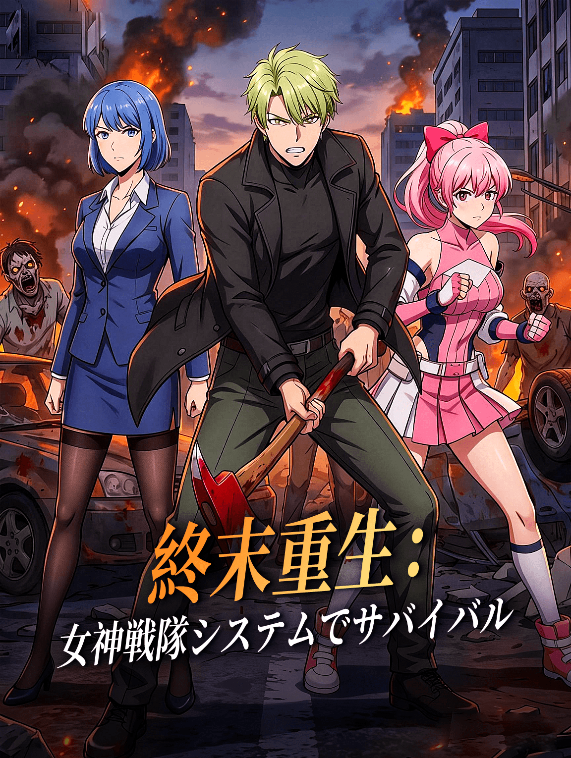 終末重生：女神戦隊システムでサバイバル
