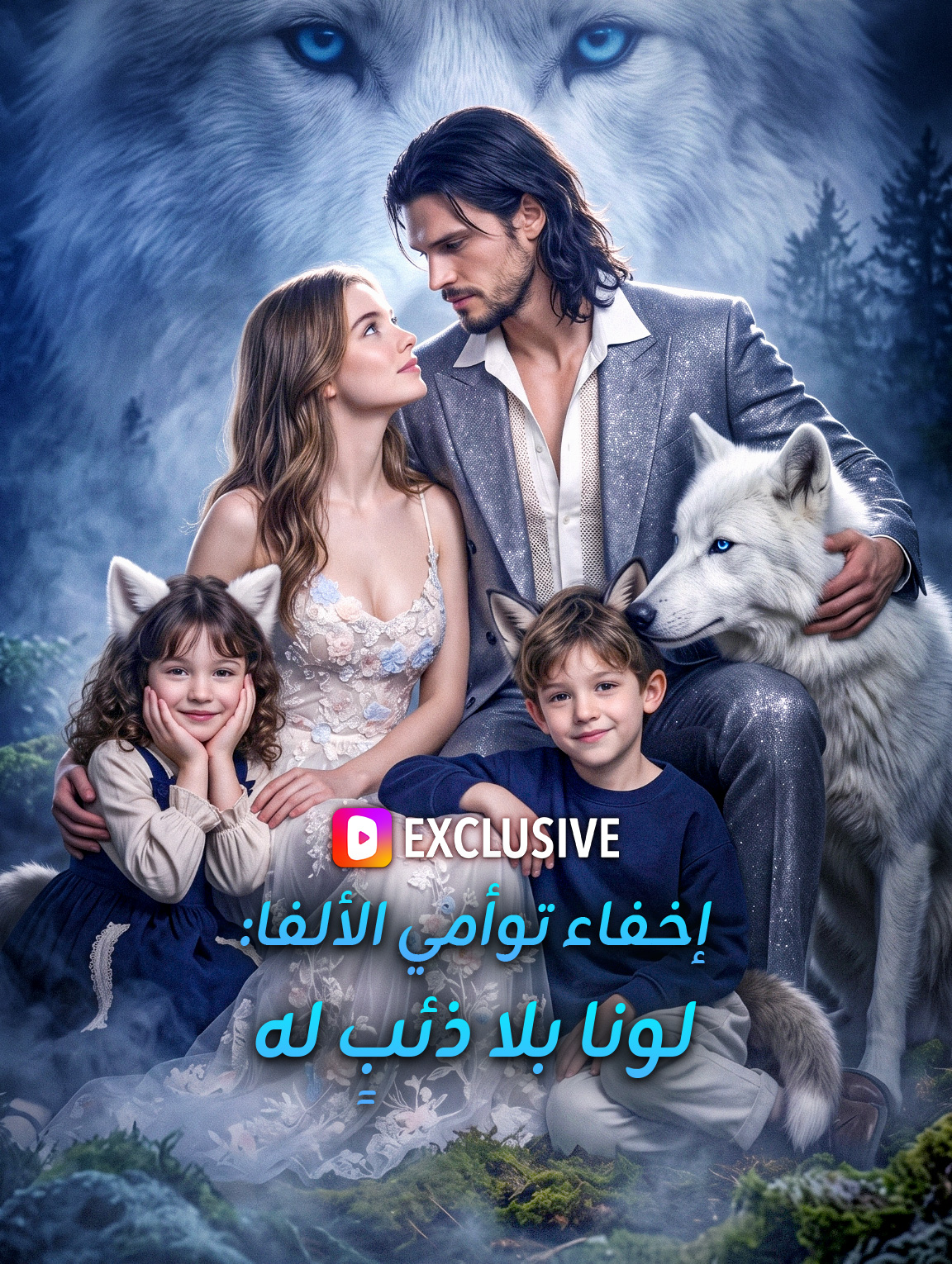 إخفاء توأمي الألفا: لونا بلا ذئبٍ له