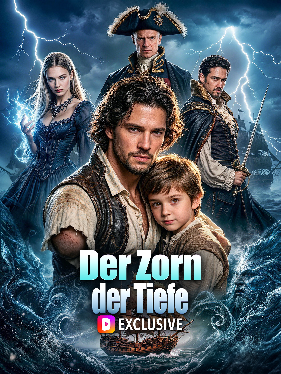 Der Zorn der Tiefe poster