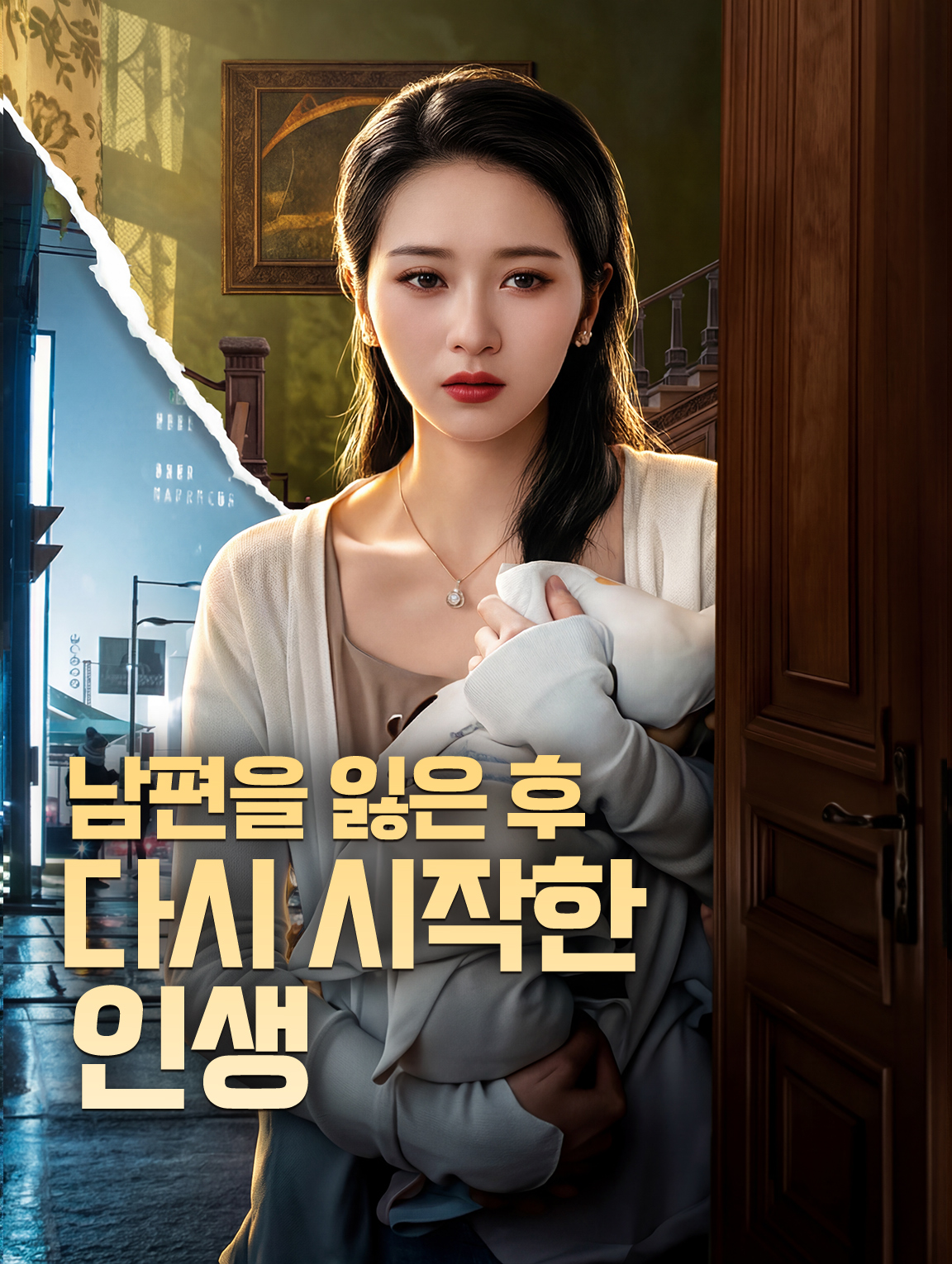 남편을 잃은 후 다시 시작한 인생