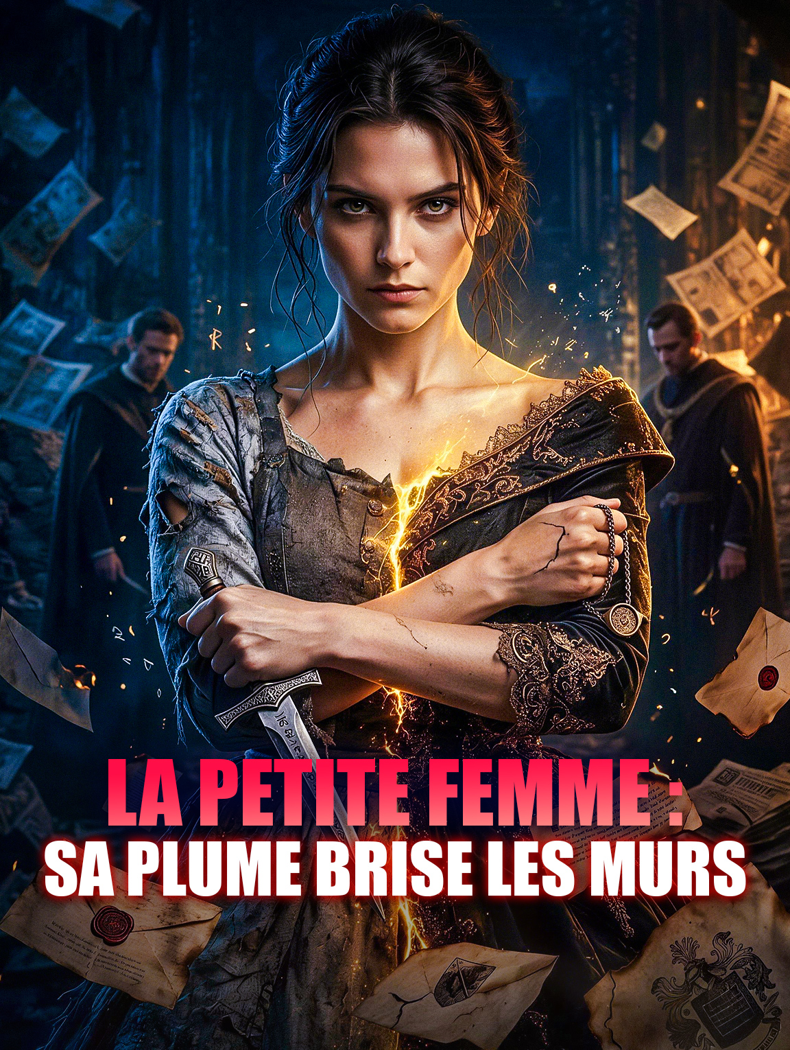 La petite femme : sa plume brise les murs
