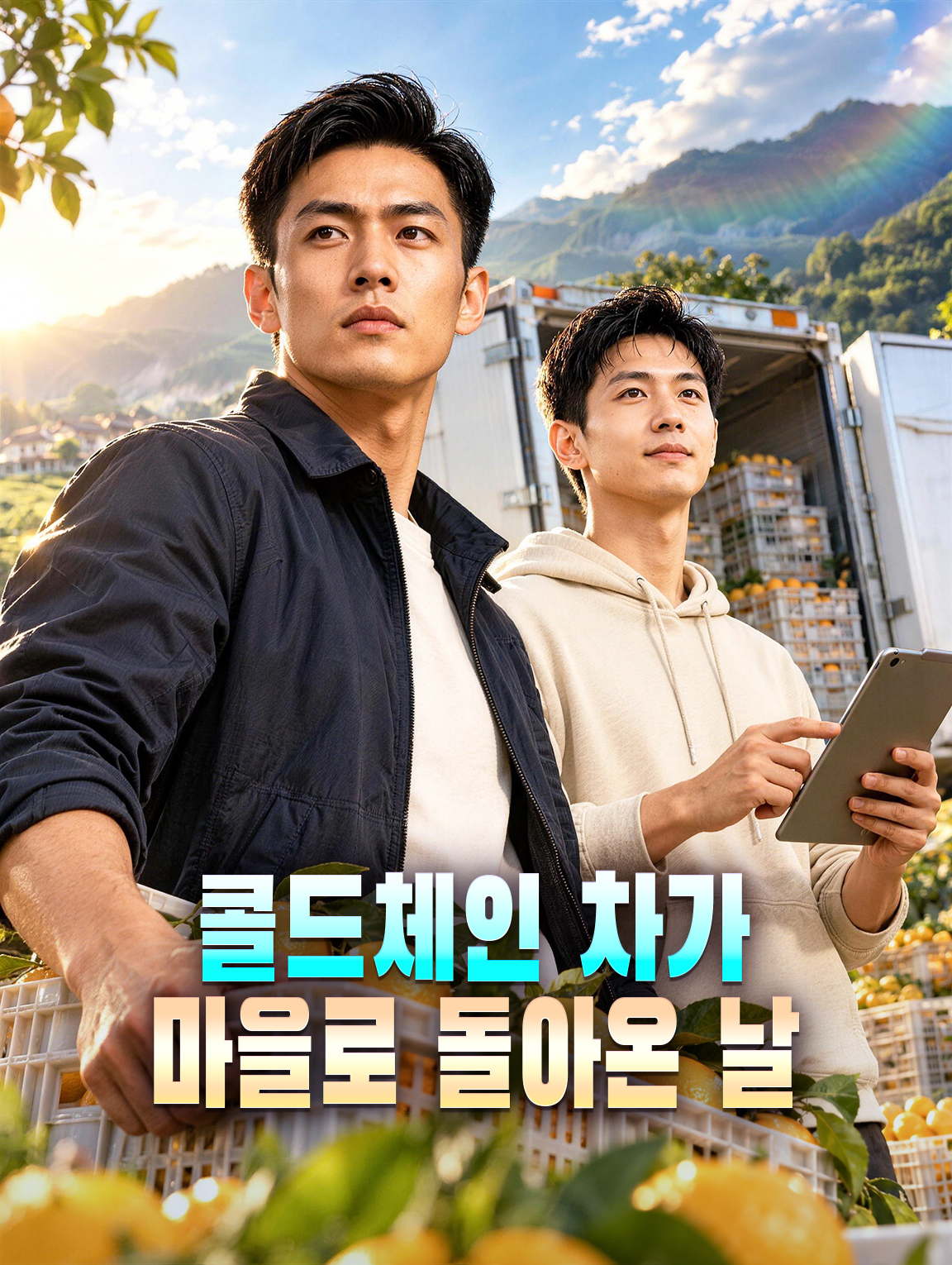 콜드체인 차가 마을로 돌아온 날
