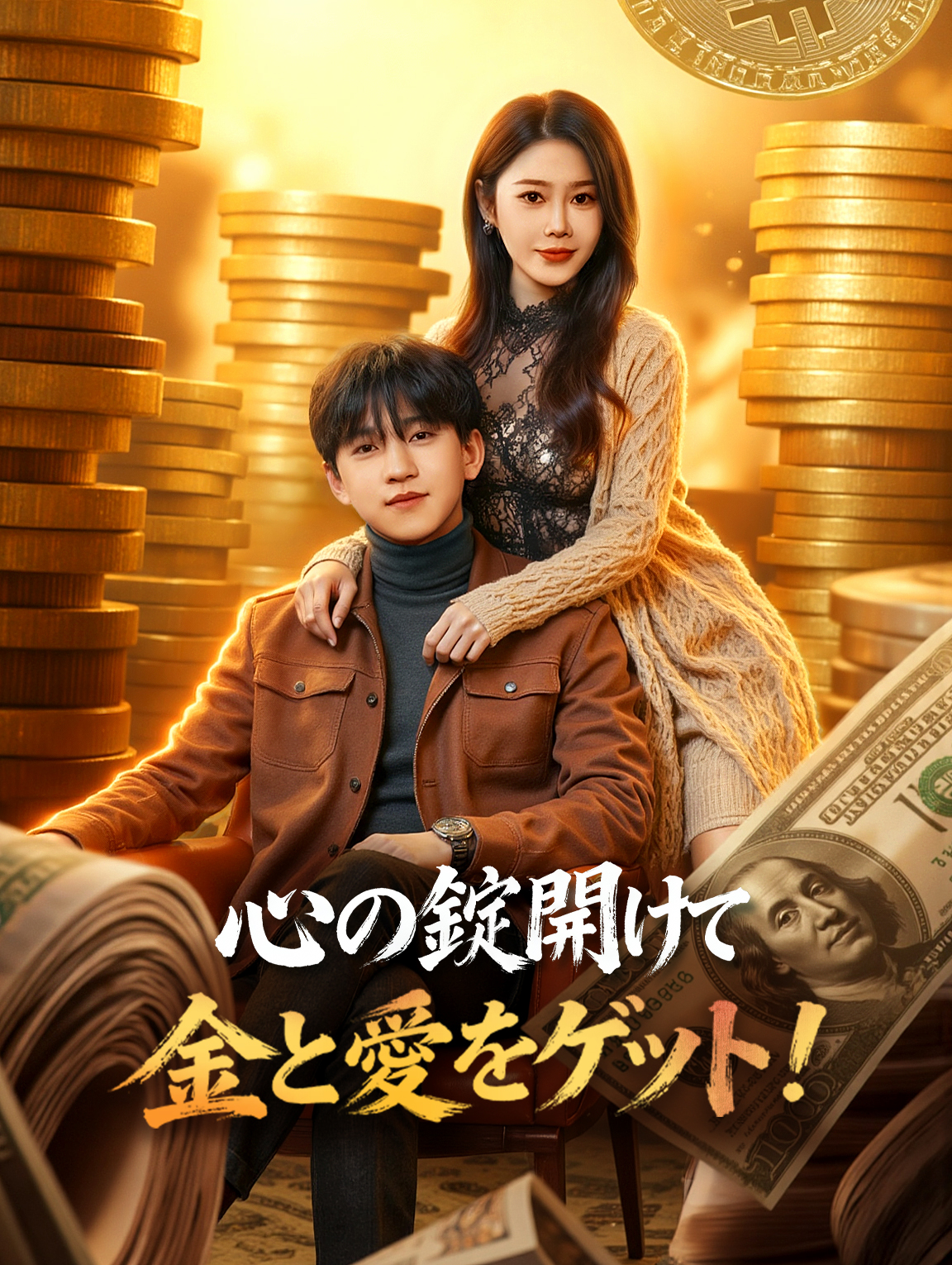 心の錠開けて、金と愛をゲット!
