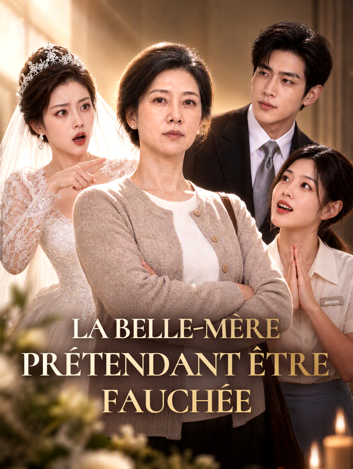 La belle-mère prétendant être fauchée