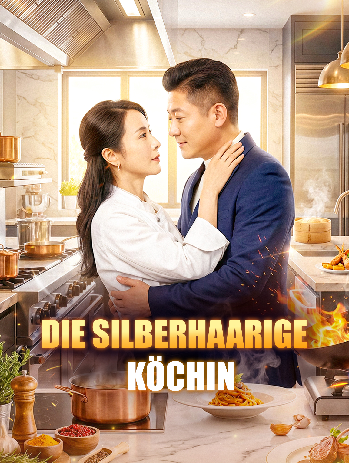 Die silberhaarige Köchin