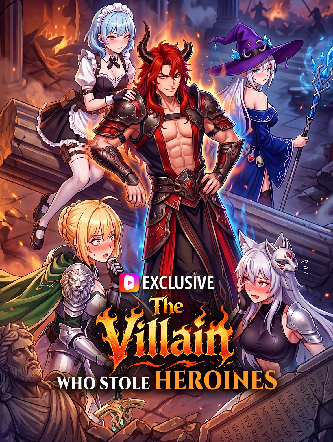 The Villain Who Stole Heroines