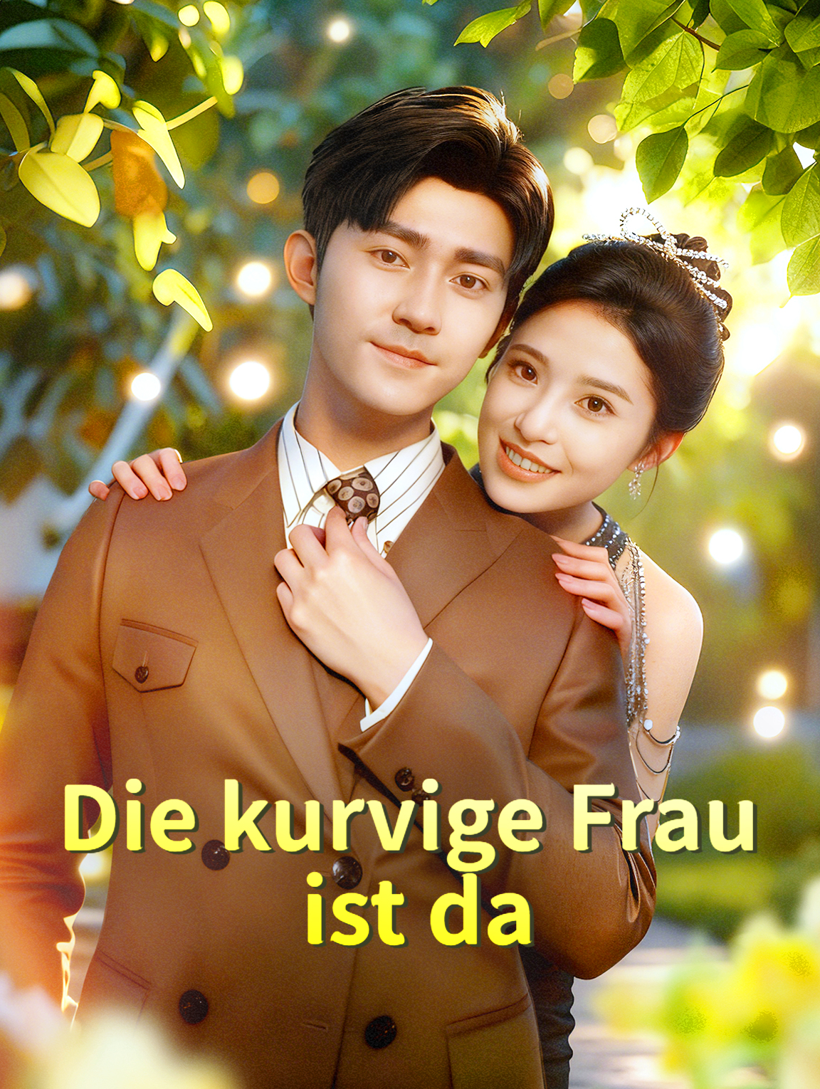 Die kurvige Frau ist da