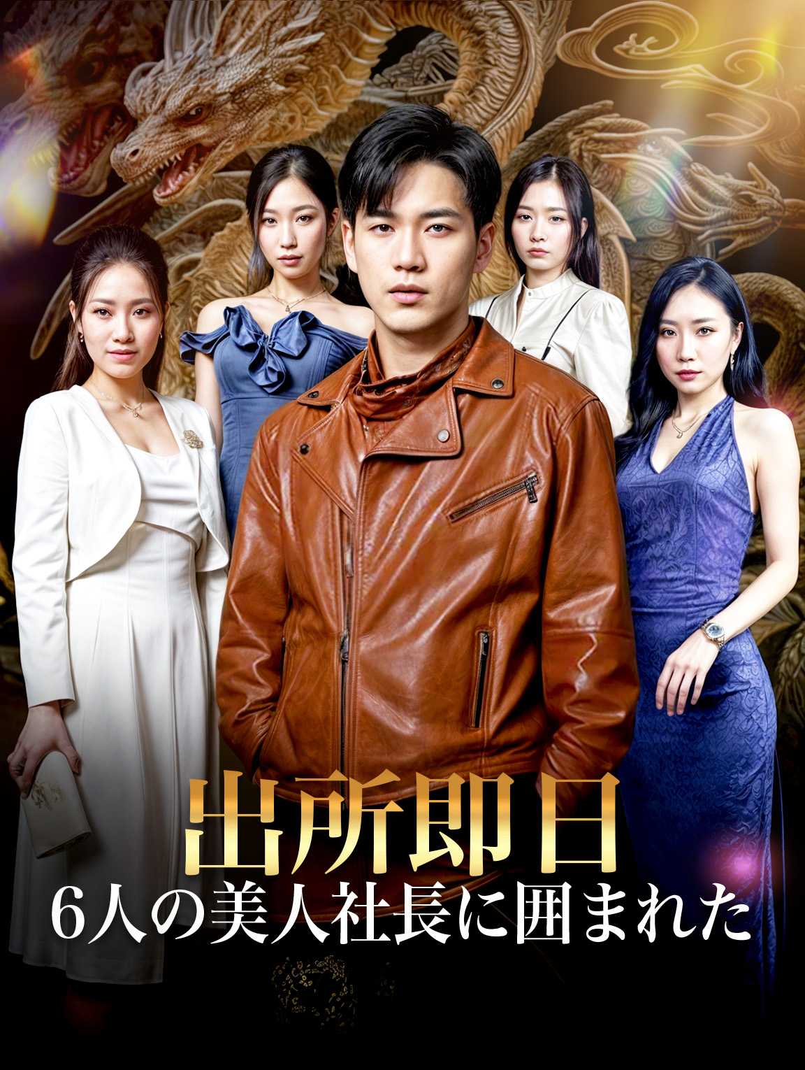 出所即日6人の美人社長に囲まれた