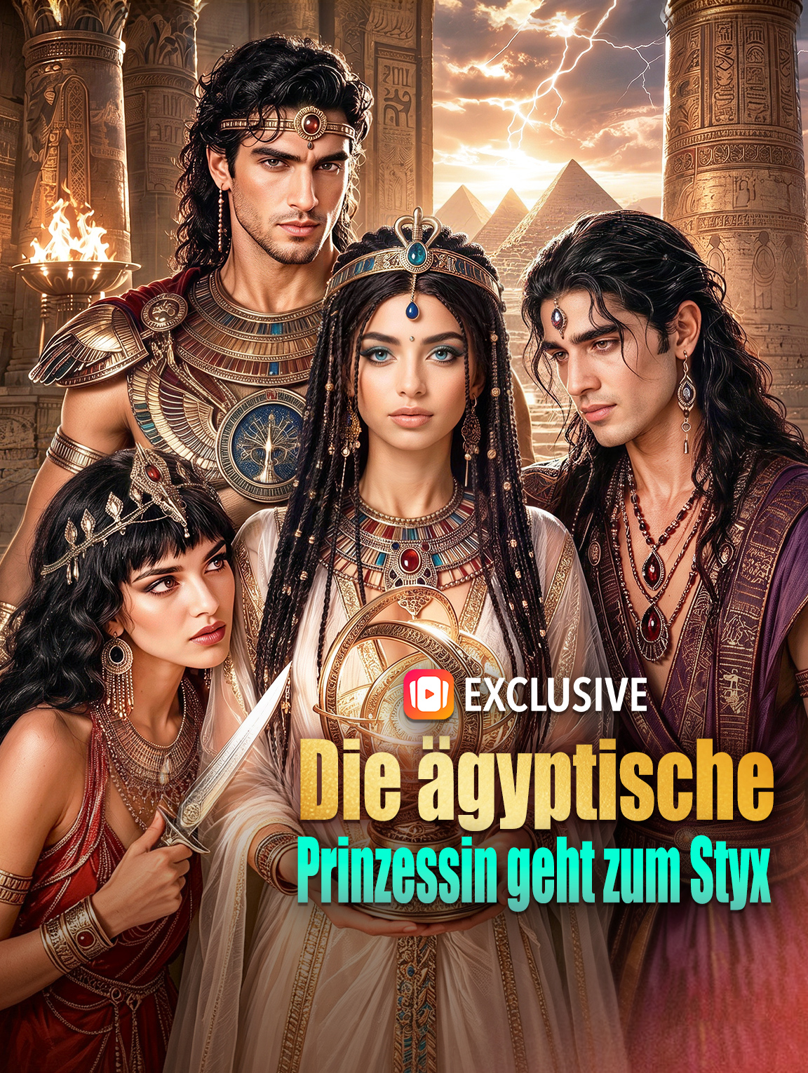Die ägyptische Prinzessin geht zum Styx