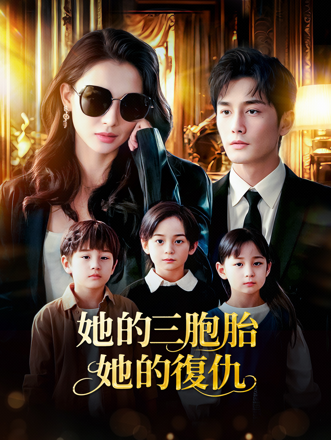 她的三胞胎，她的復仇