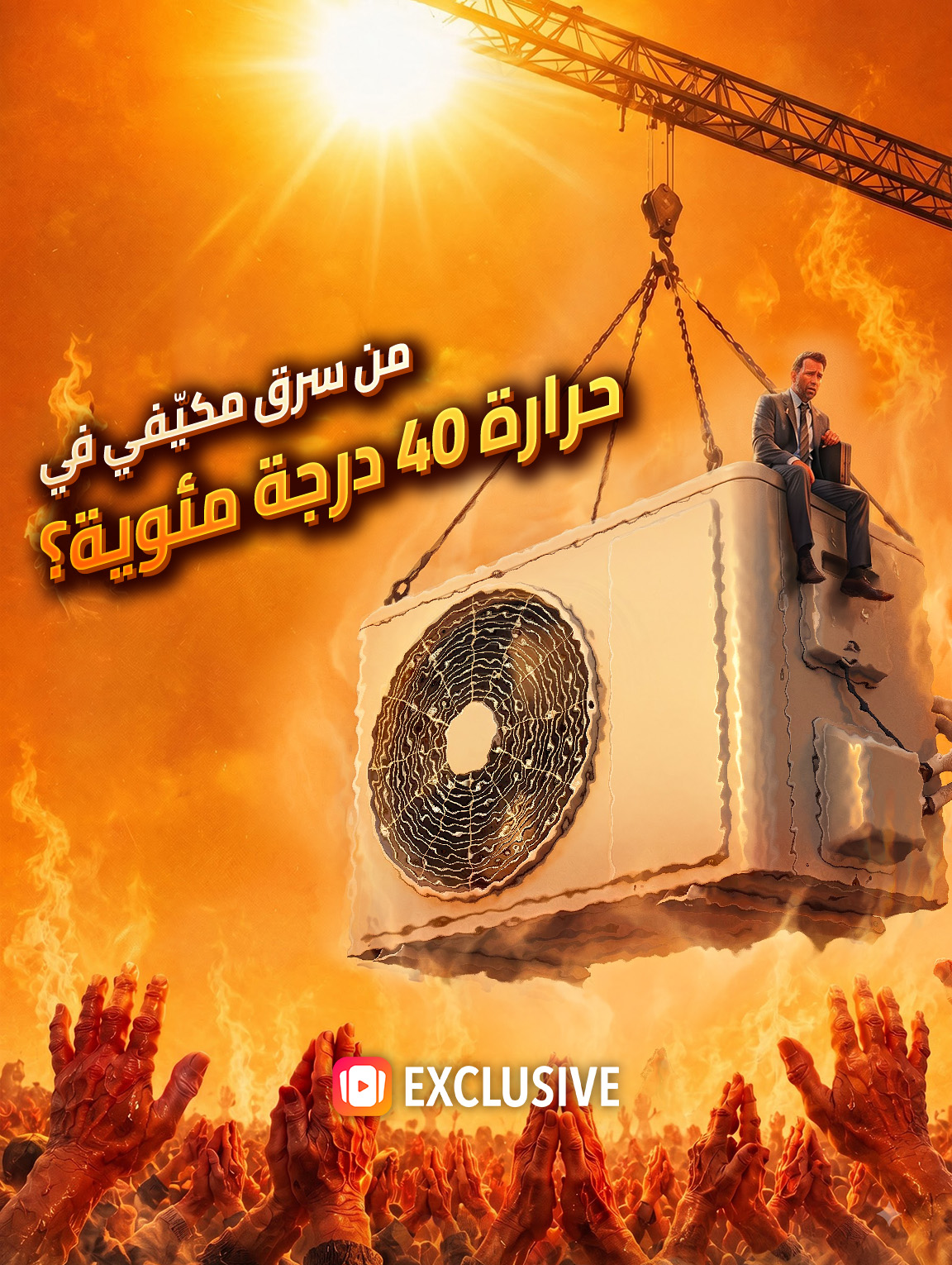 من سرق مكيّفي في حرارة 40 درجة مئوية؟