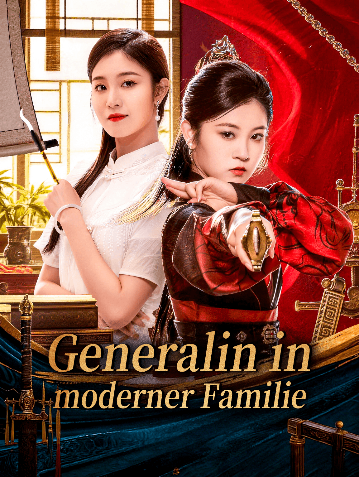 Generalin in moderner Familie