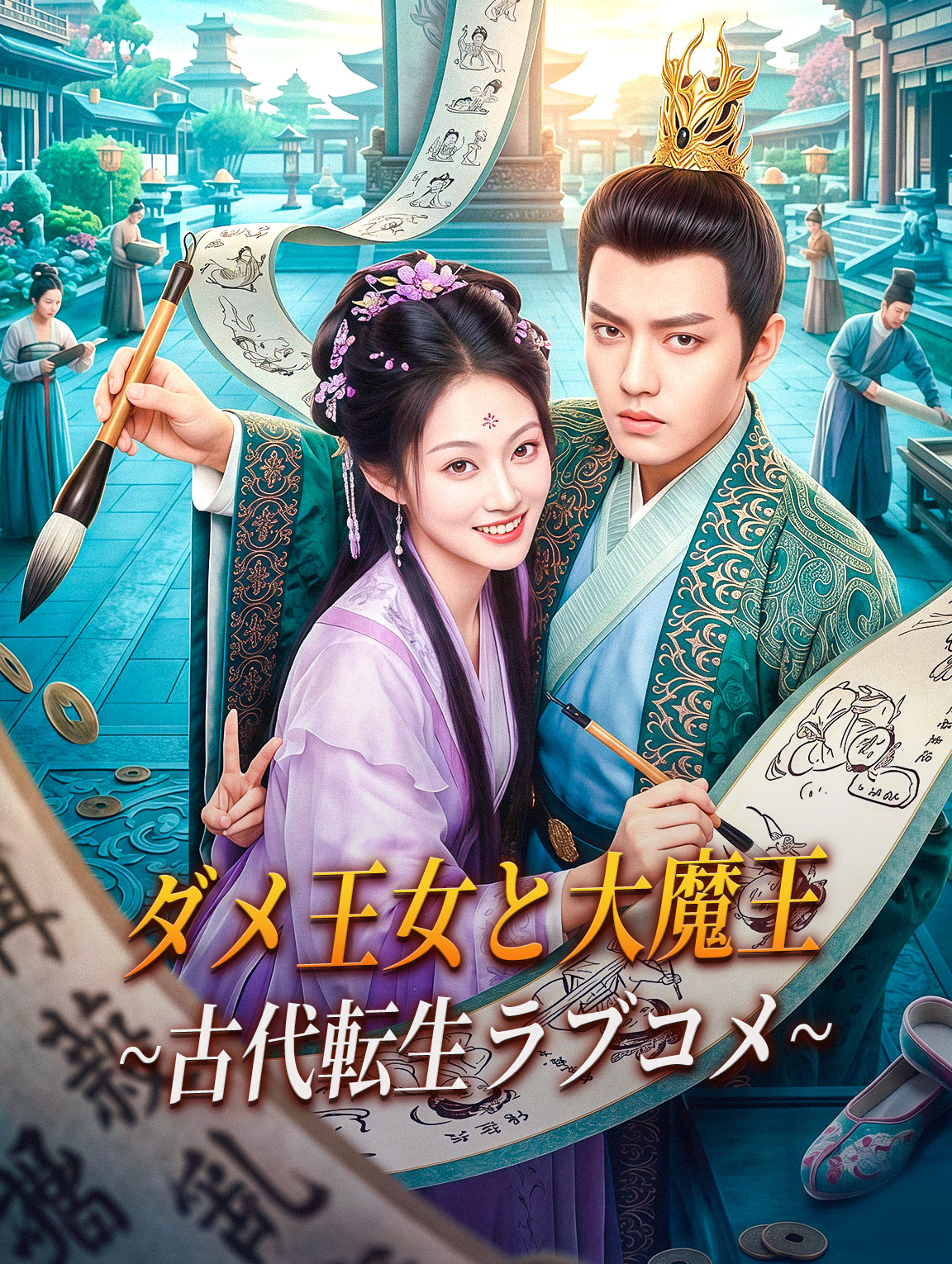 ダメ王女と大魔王 ~古代転生ラブコメ~
