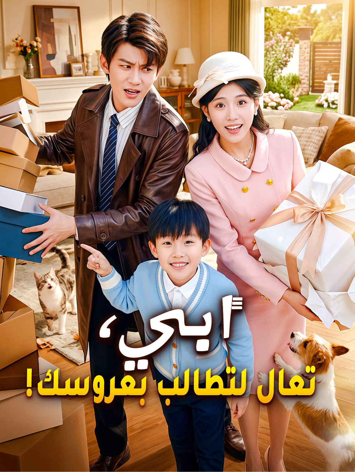 أبي، تعال لتطالب بعروسك!