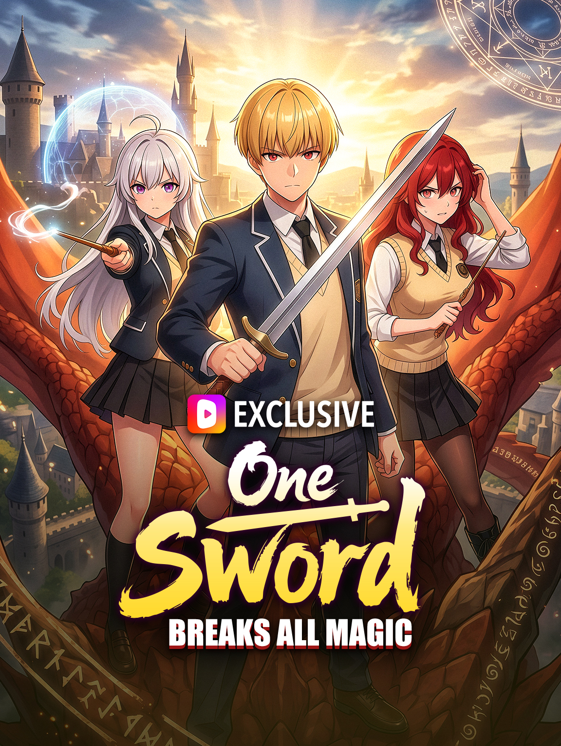 One Sword Breaks All Magic(Dubbed)