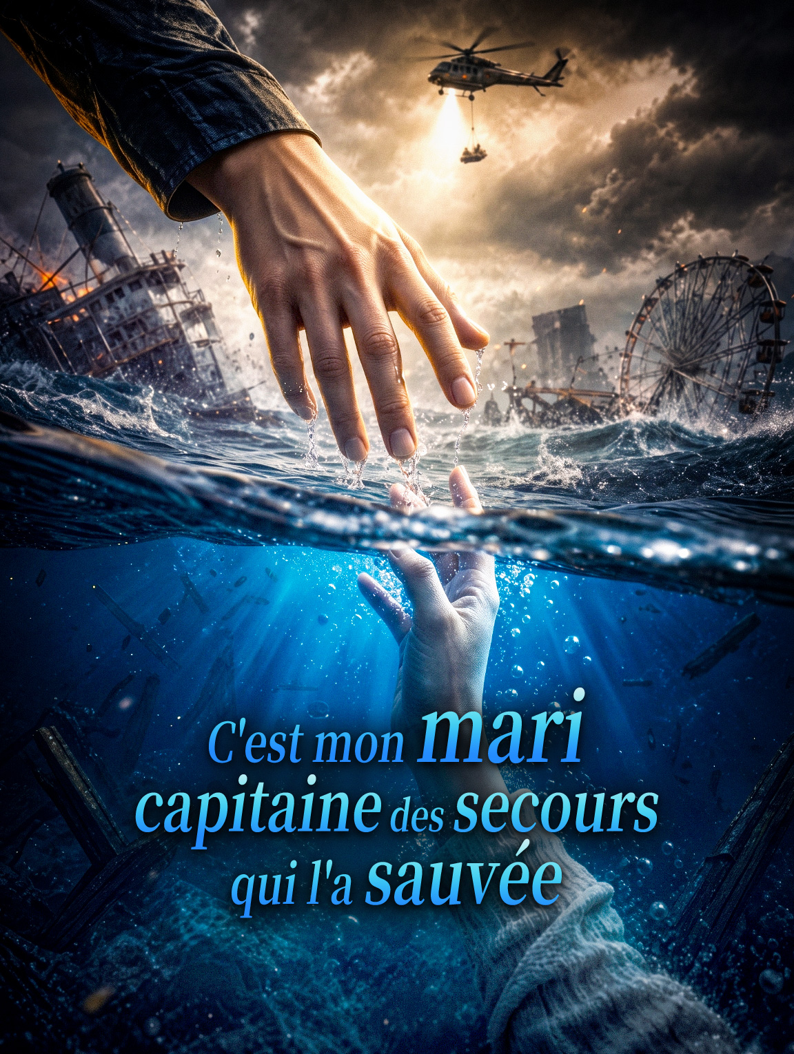 C'est mon mari, capitaine des secours, qui l'a sauvée