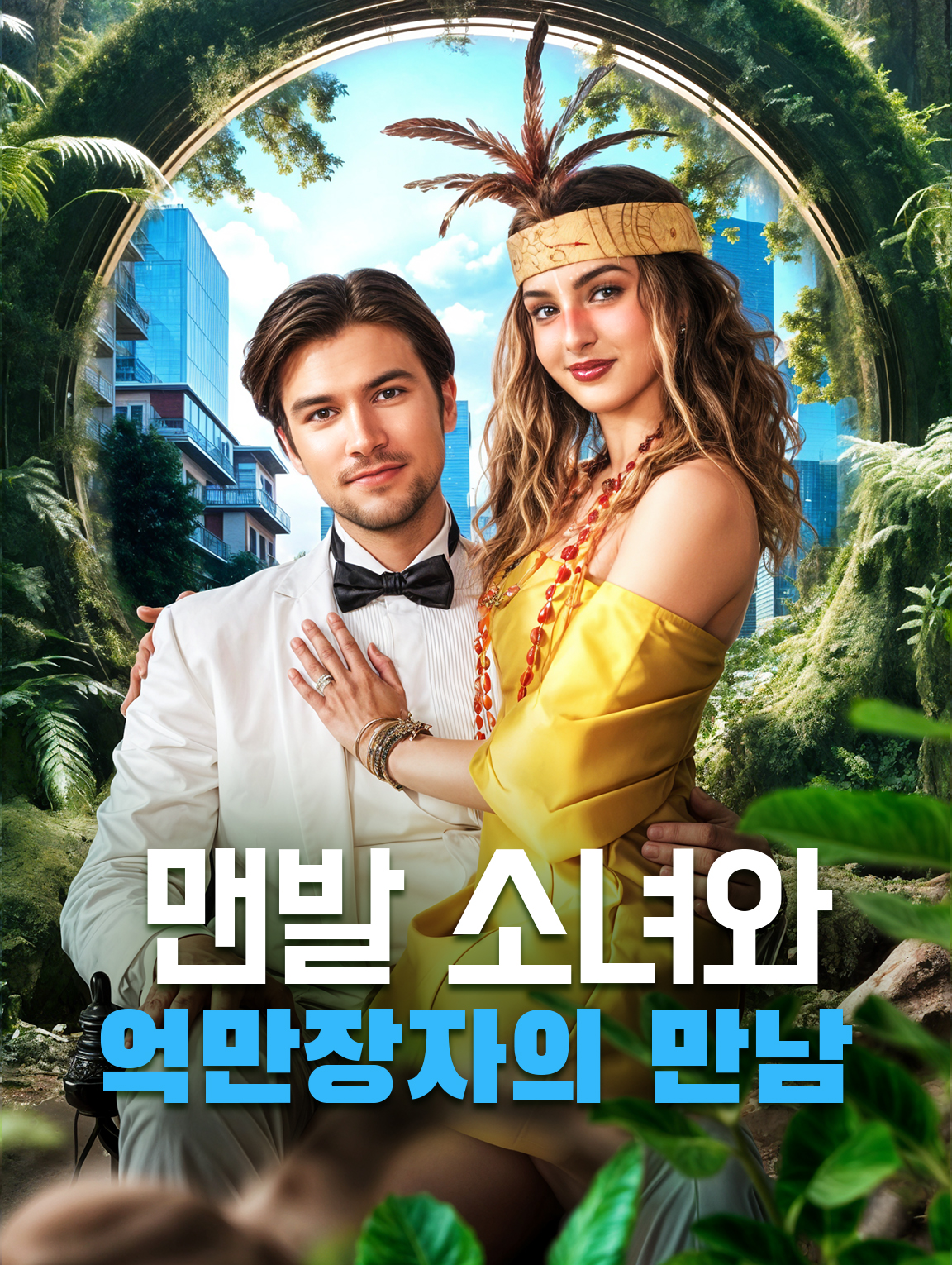 맨발 소녀와 억만장자의 만남