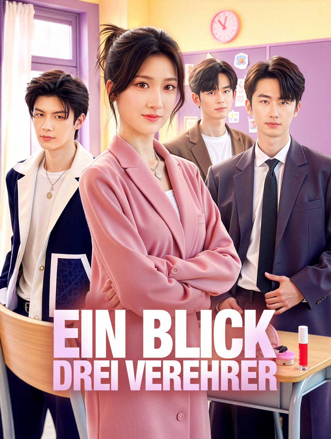 Ein Blick, drei Verehrer