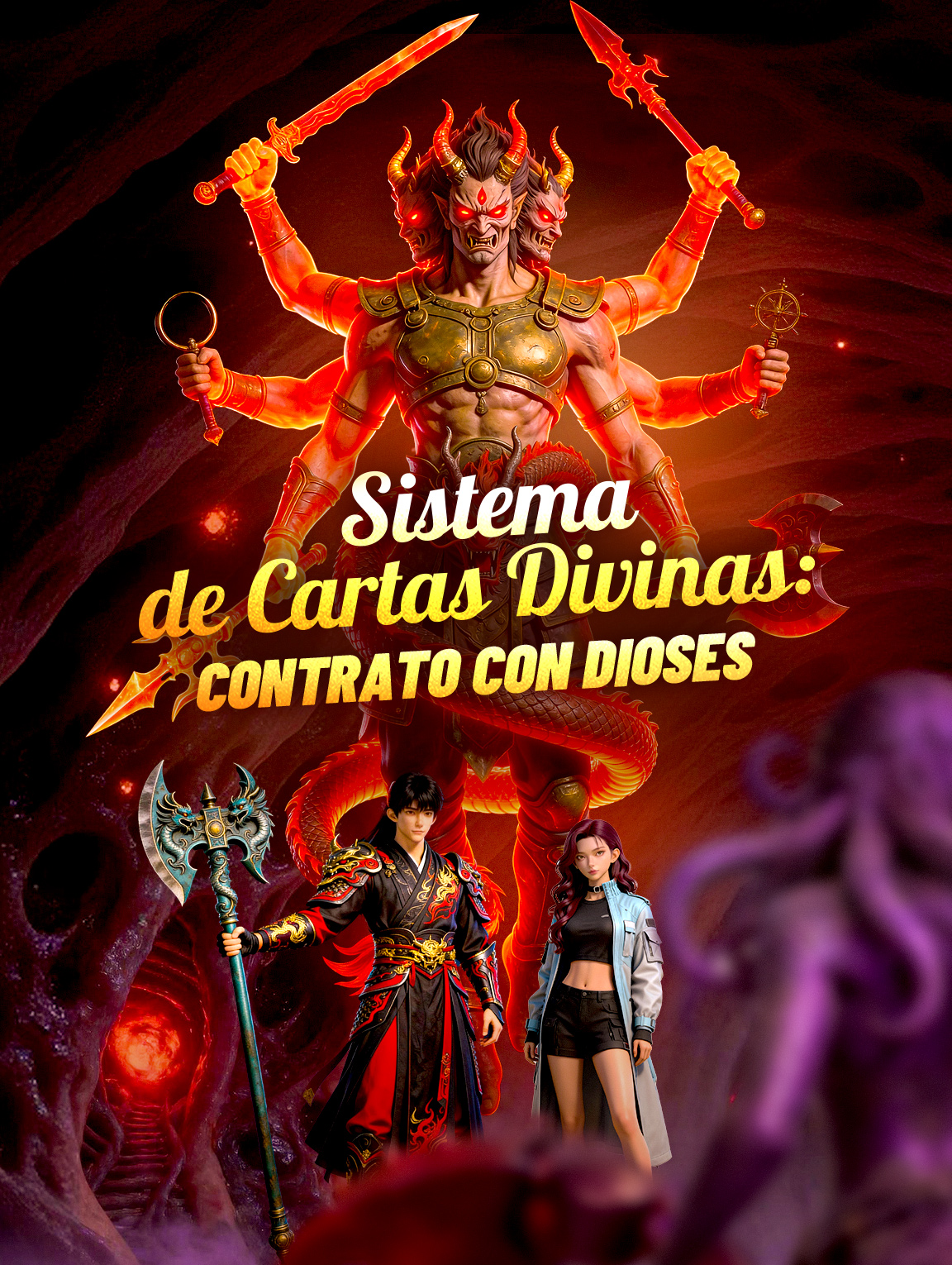 Sistema de Cartas Divinas: Contrato con Dioses