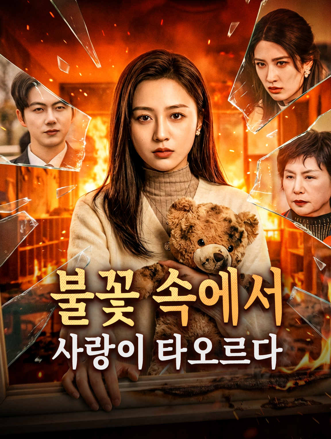 불꽃 속에서 사랑이 타오르다