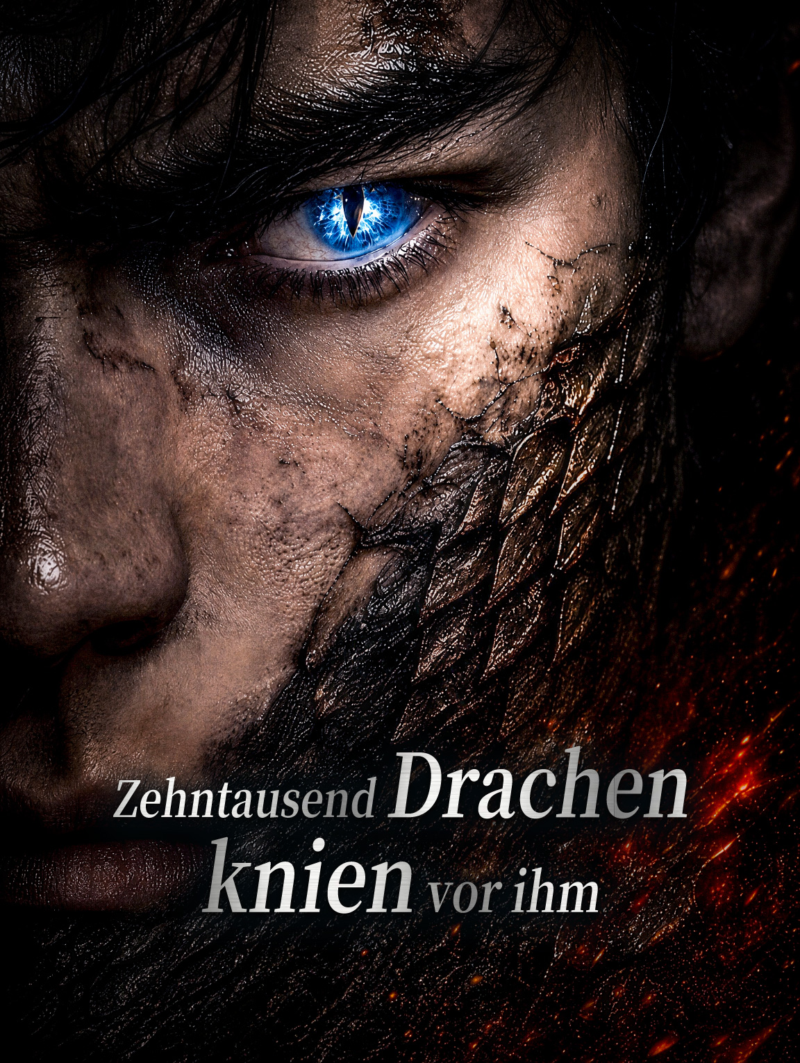 Zehntausend Drachen knien vor ihm