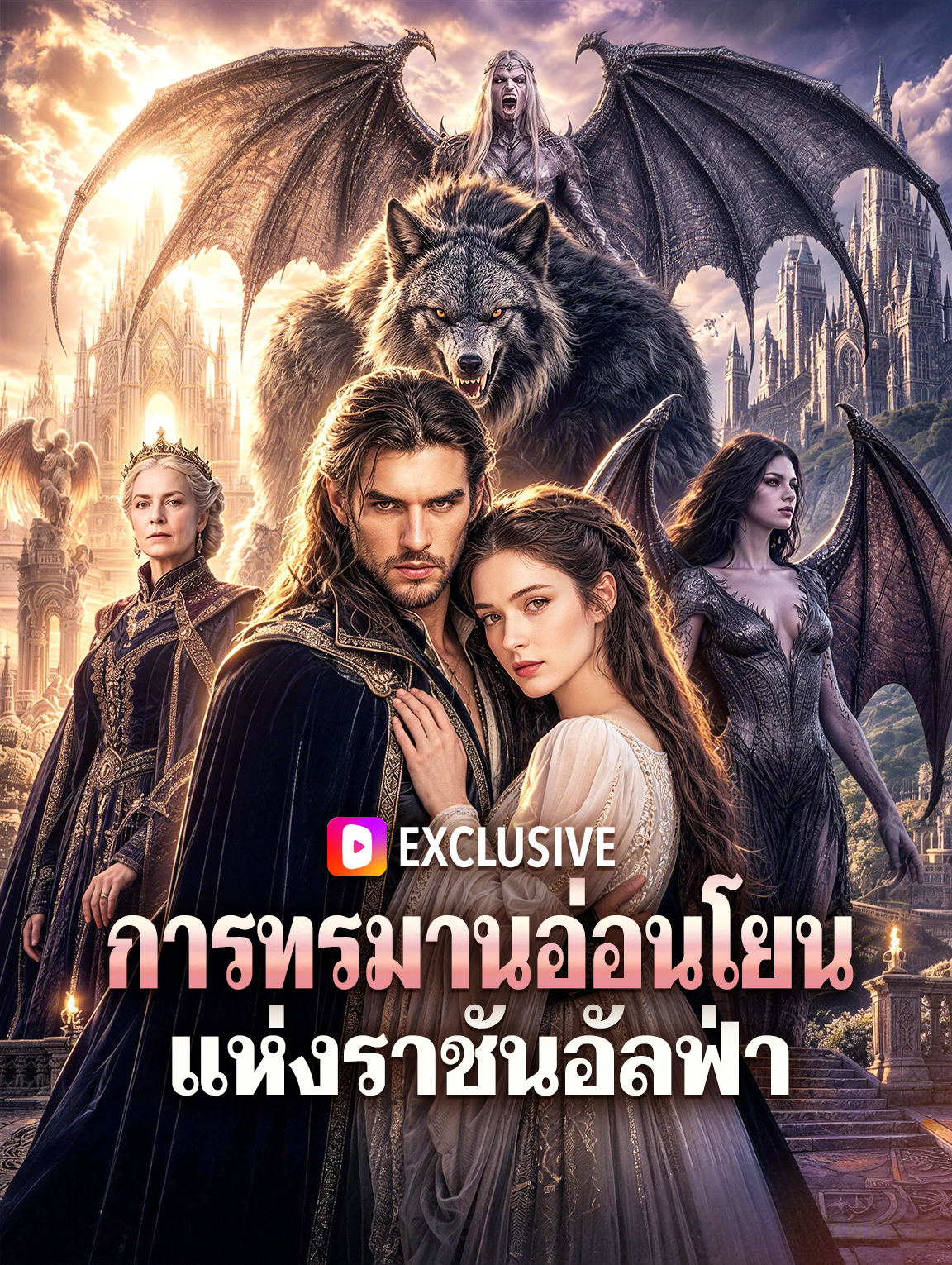 โปสเตอร์ การทรมานอ่อนโยน แห่งราชันอัลฟ่า