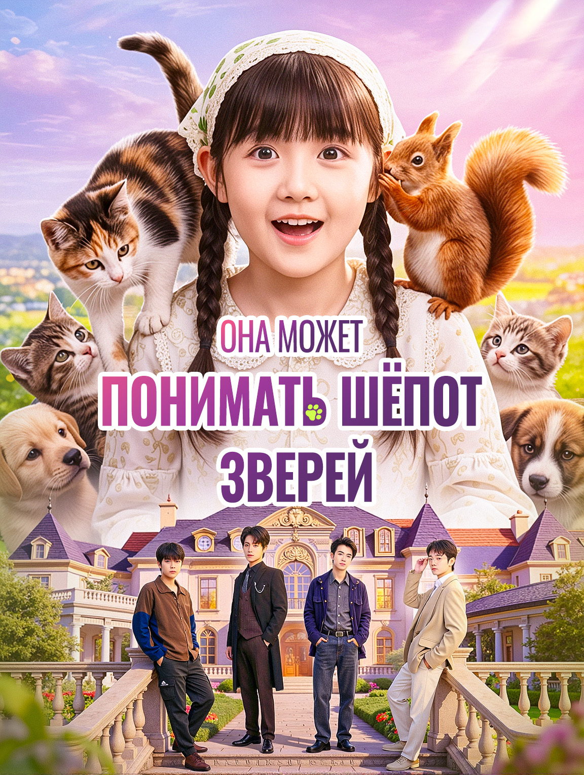 Она может понимать шёпот зверей